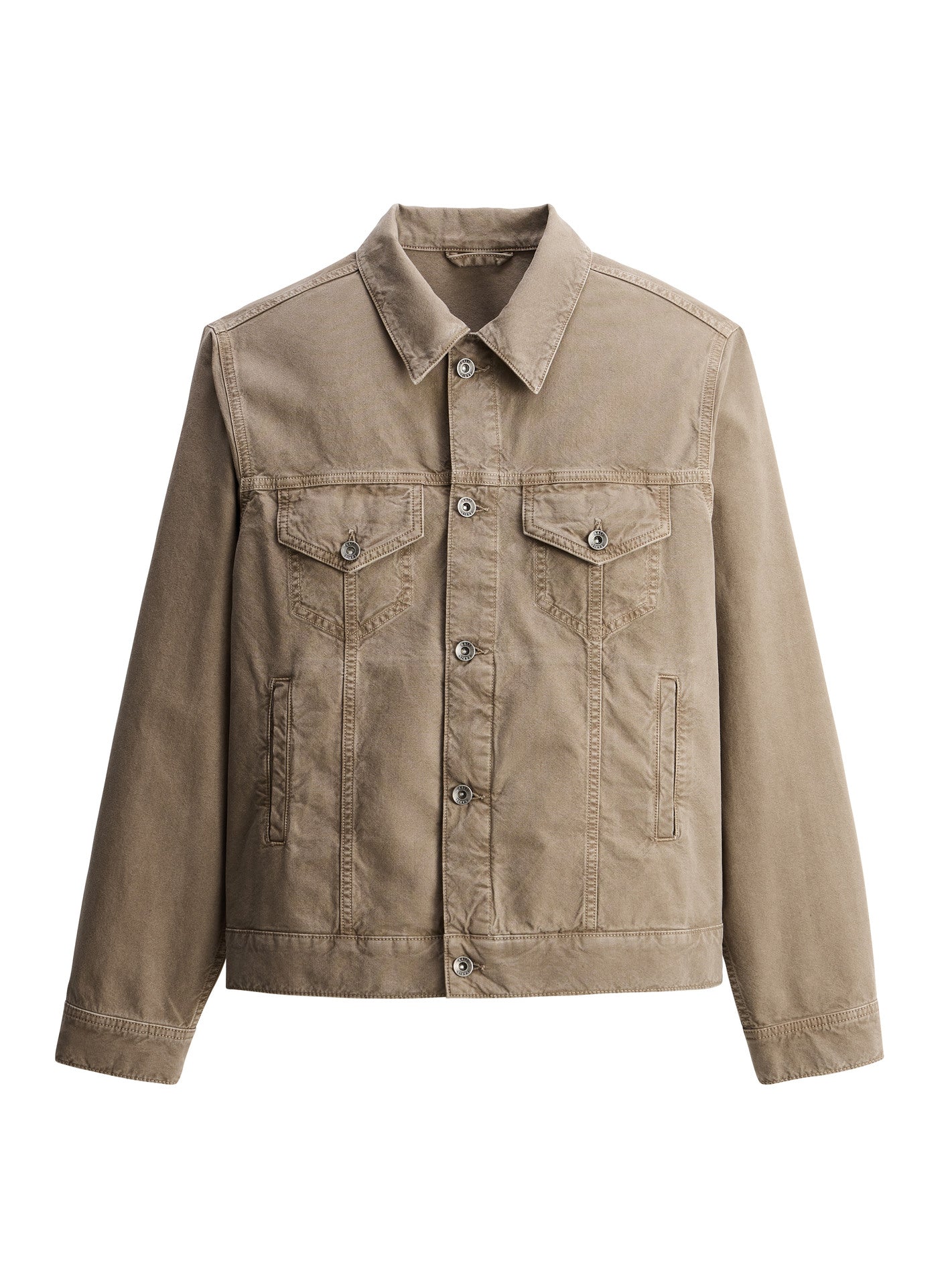 Blouson beige en coton Balibaris - Tom Stone - Packshot