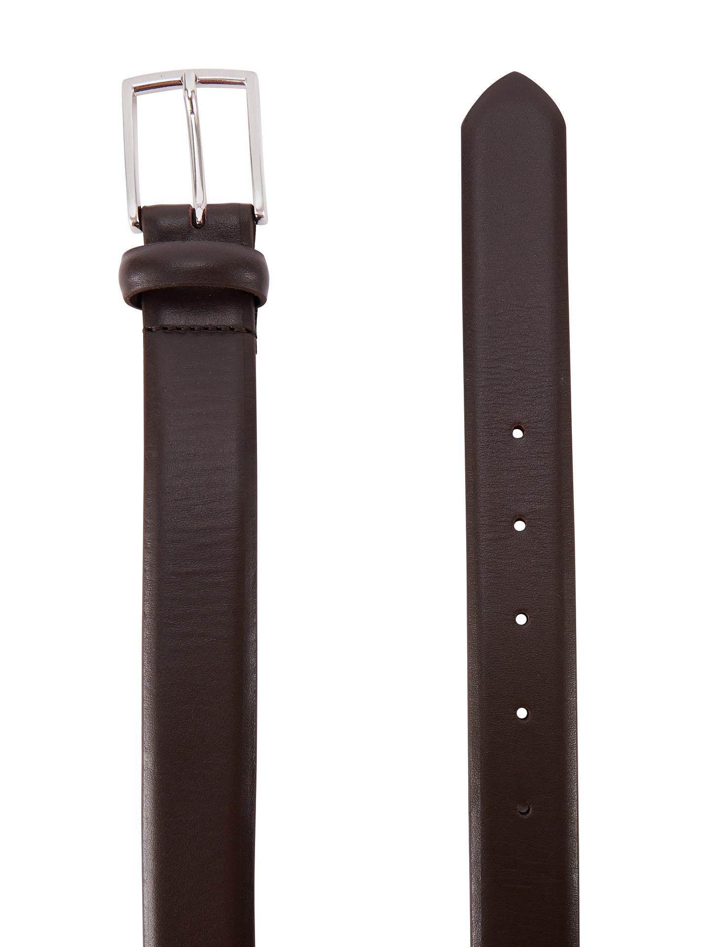 Ceinture en cuir Balibaris - Draper Brown - Packshot