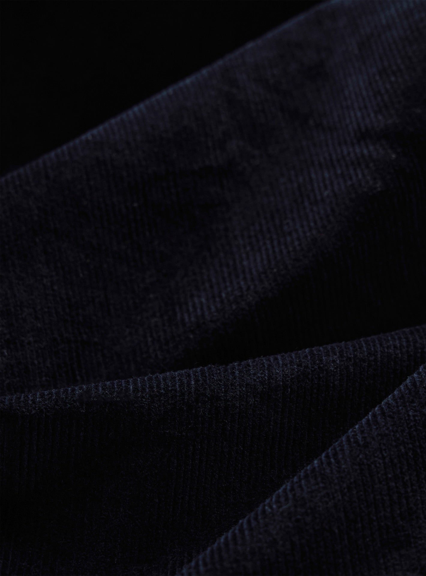 Chemise en velours College Navy