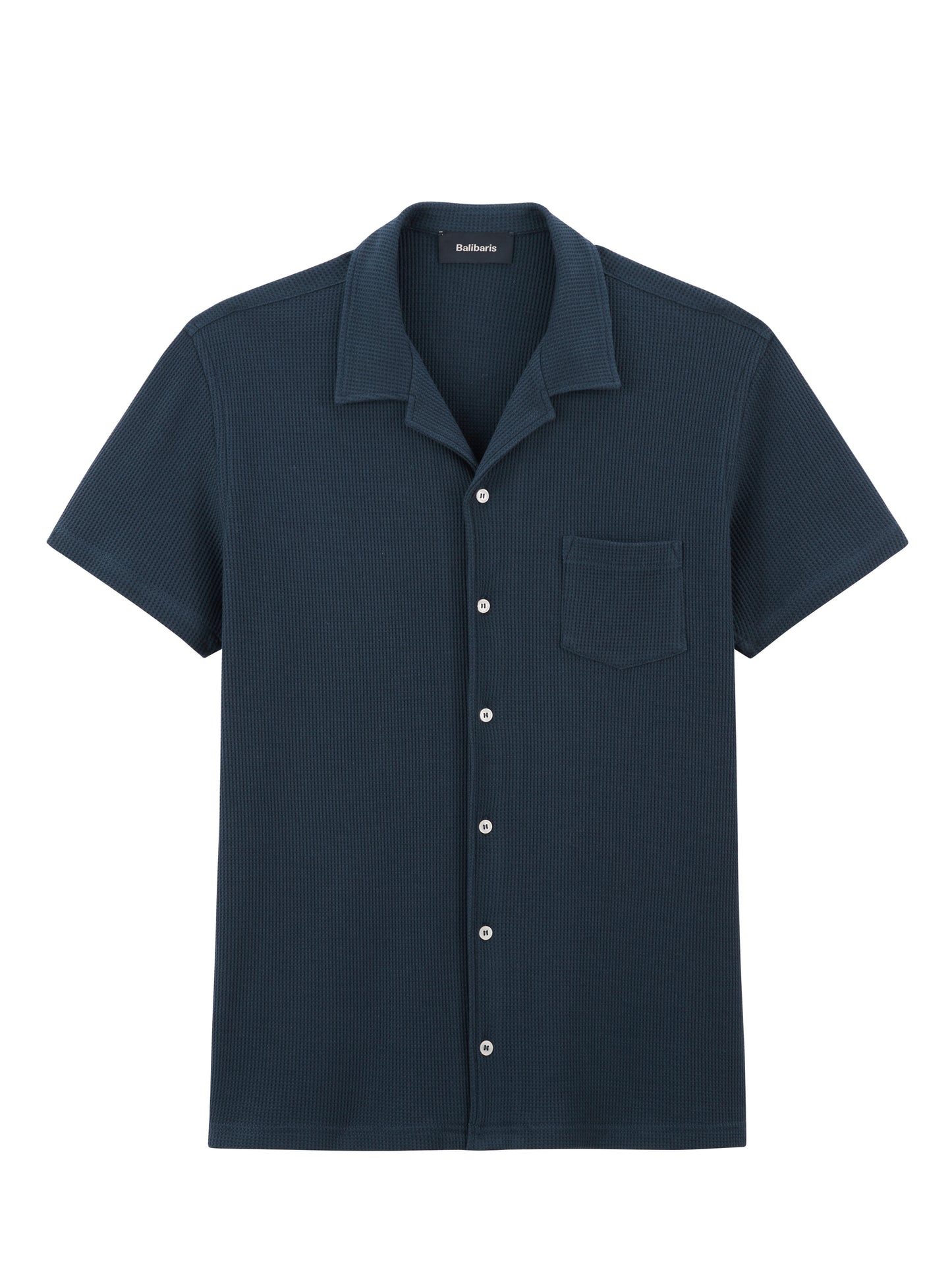 Chemise en coton Balibaris - Harlem Abysse - Packshot