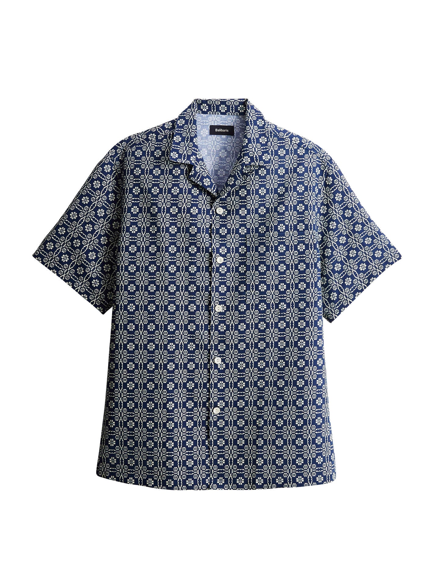 Chemise ecru en coton Balibaris - Harry Océan/ - Packshot