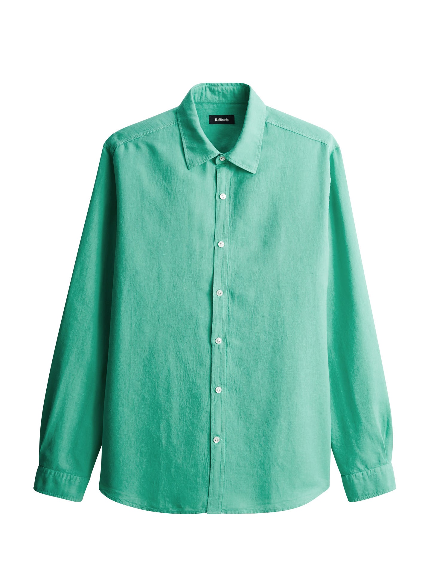 Chemise en coton Balibaris - Robin Emeraude - Packshot