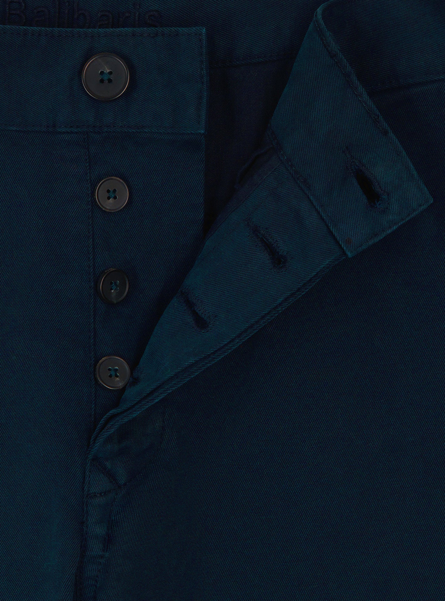 Chino marine en coton Balibaris - Ajusté Charles - Packshot