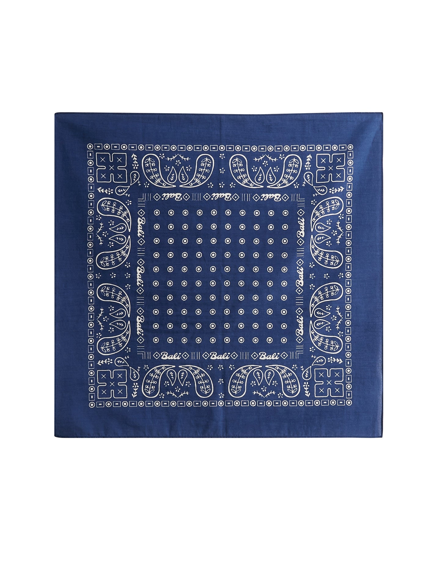 Echarpe en coton Balibaris - Foulard Cilian Océan - Packshot