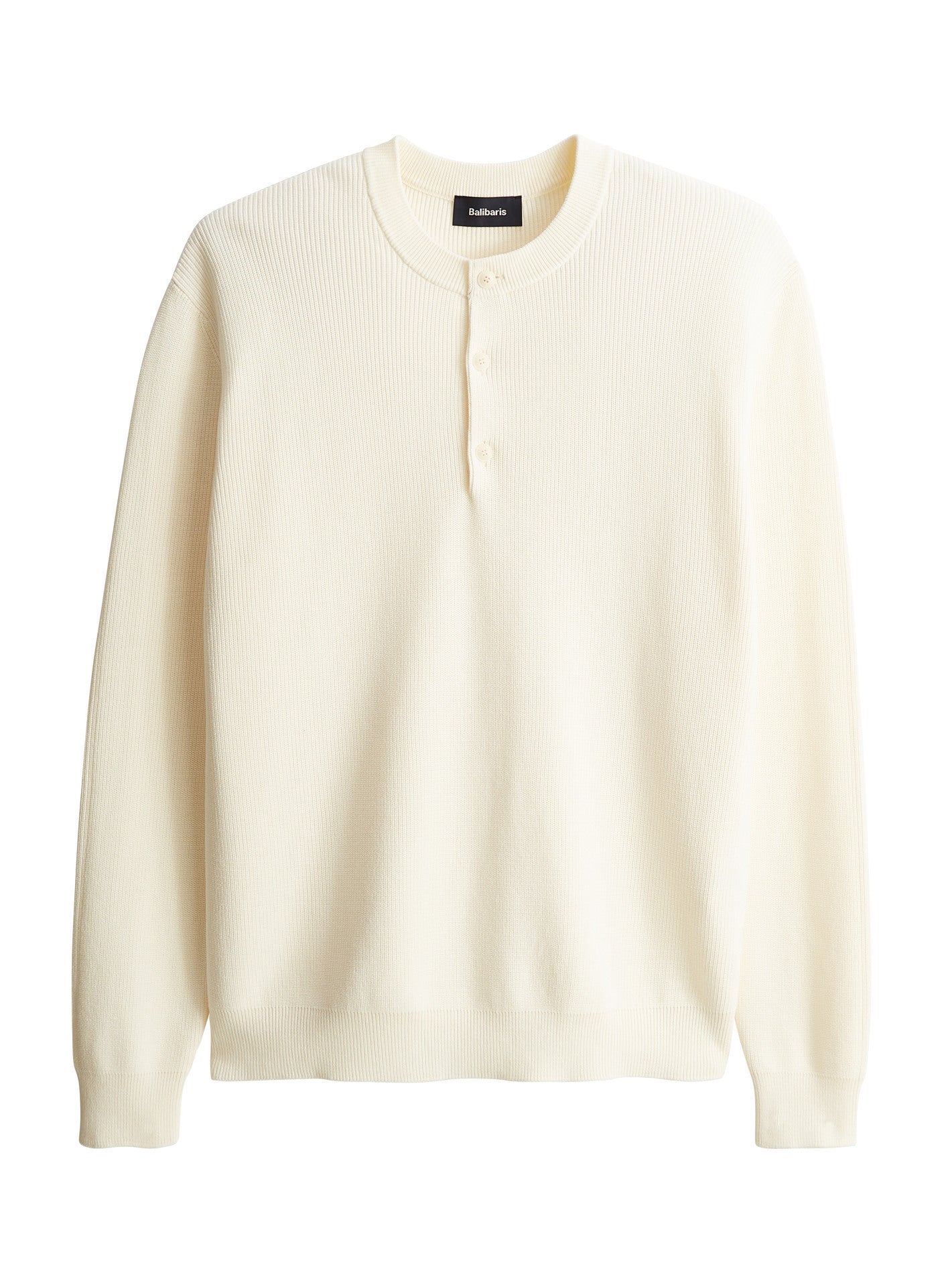 Pull ecru en coton Balibaris - Luka - Packshot