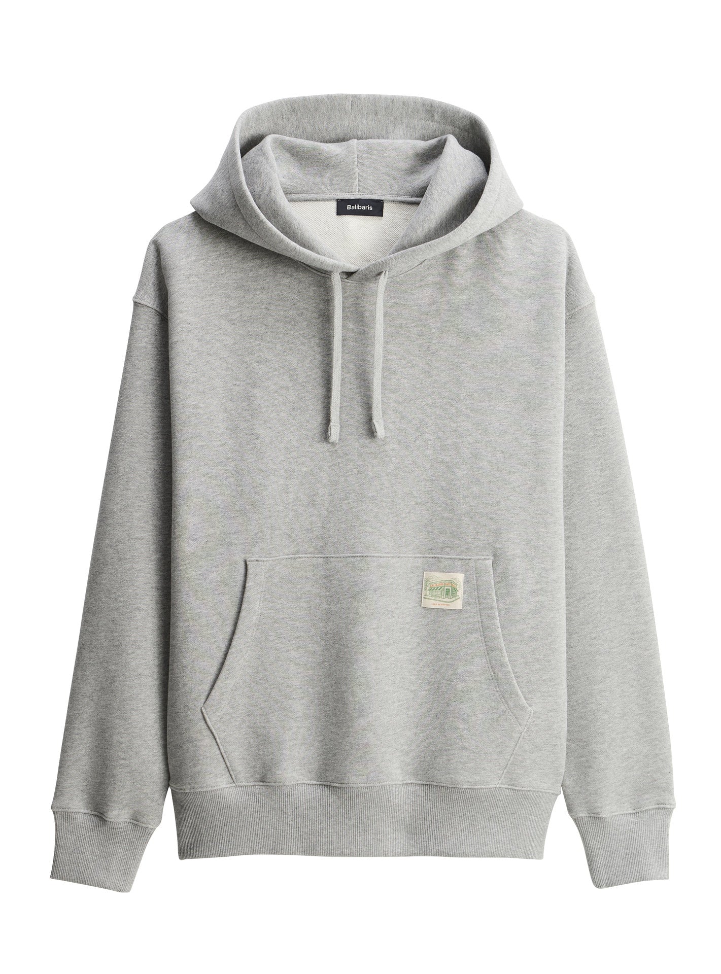 Sweat gris en coton Balibaris - Hood - Packshot