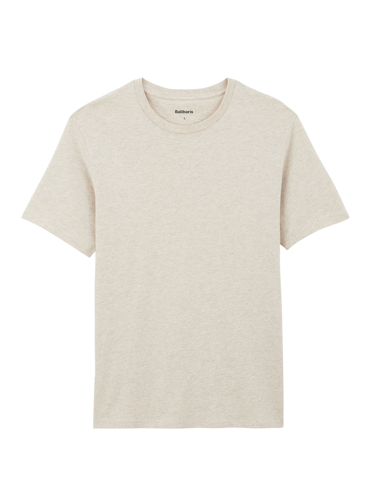 T-shirt beige Balibaris - Tim Mixed - Packshot