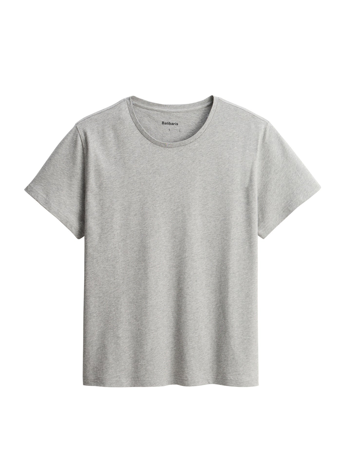 T-shirt en coton Balibaris - Orson Mixed Grey - Packshot