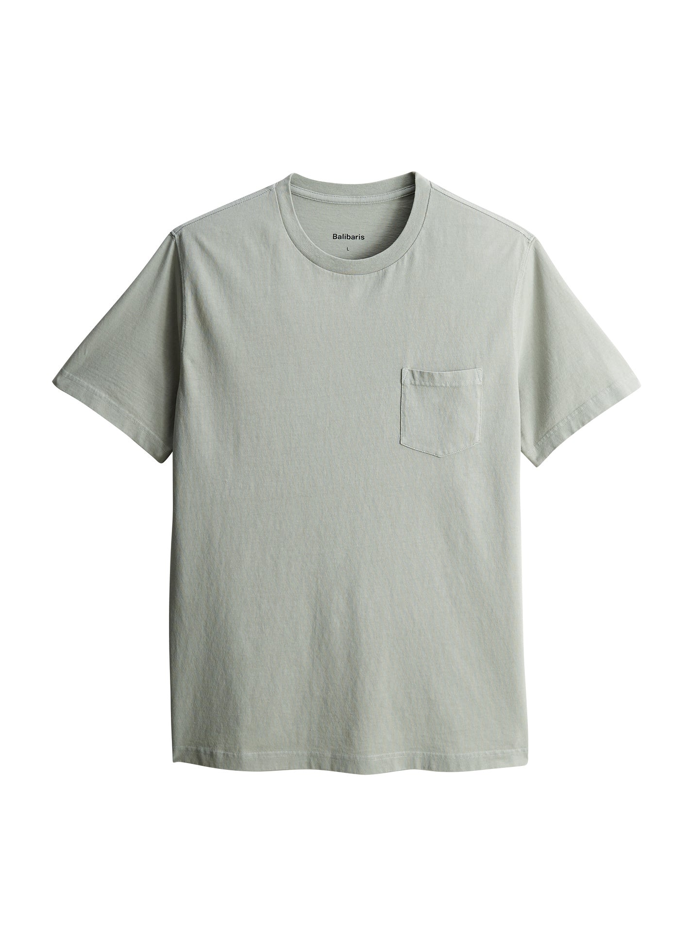 T-shirt en coton Balibaris - Mitch Asperge - Packshot