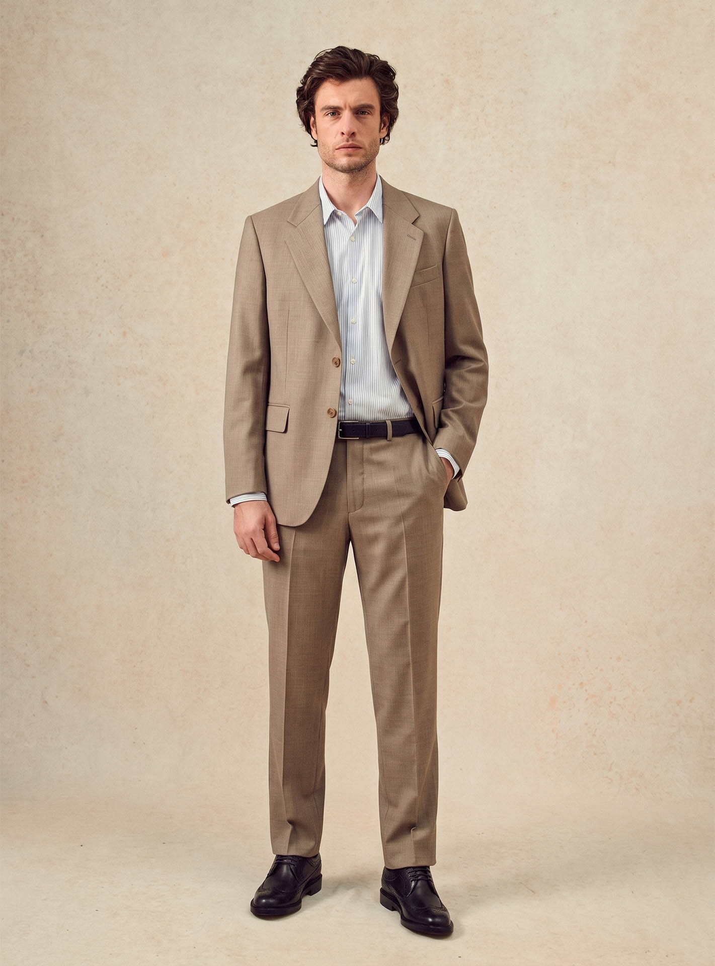 Pantalon de costume en laine Balibaris - Clark Seigle
