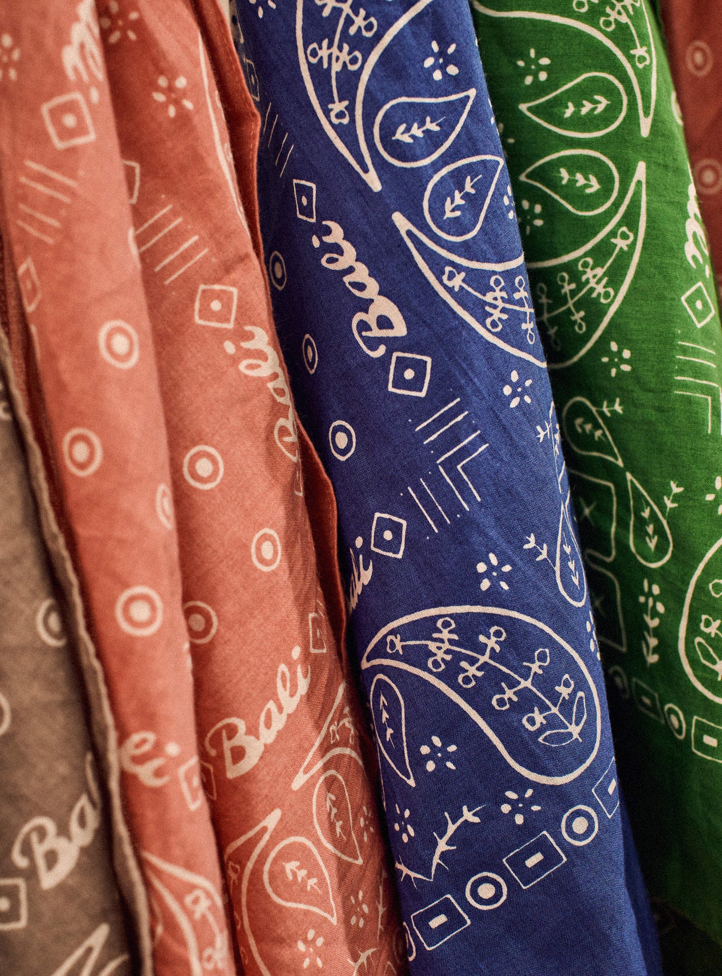Echarpe en coton Balibaris - Foulard Cilian Océan