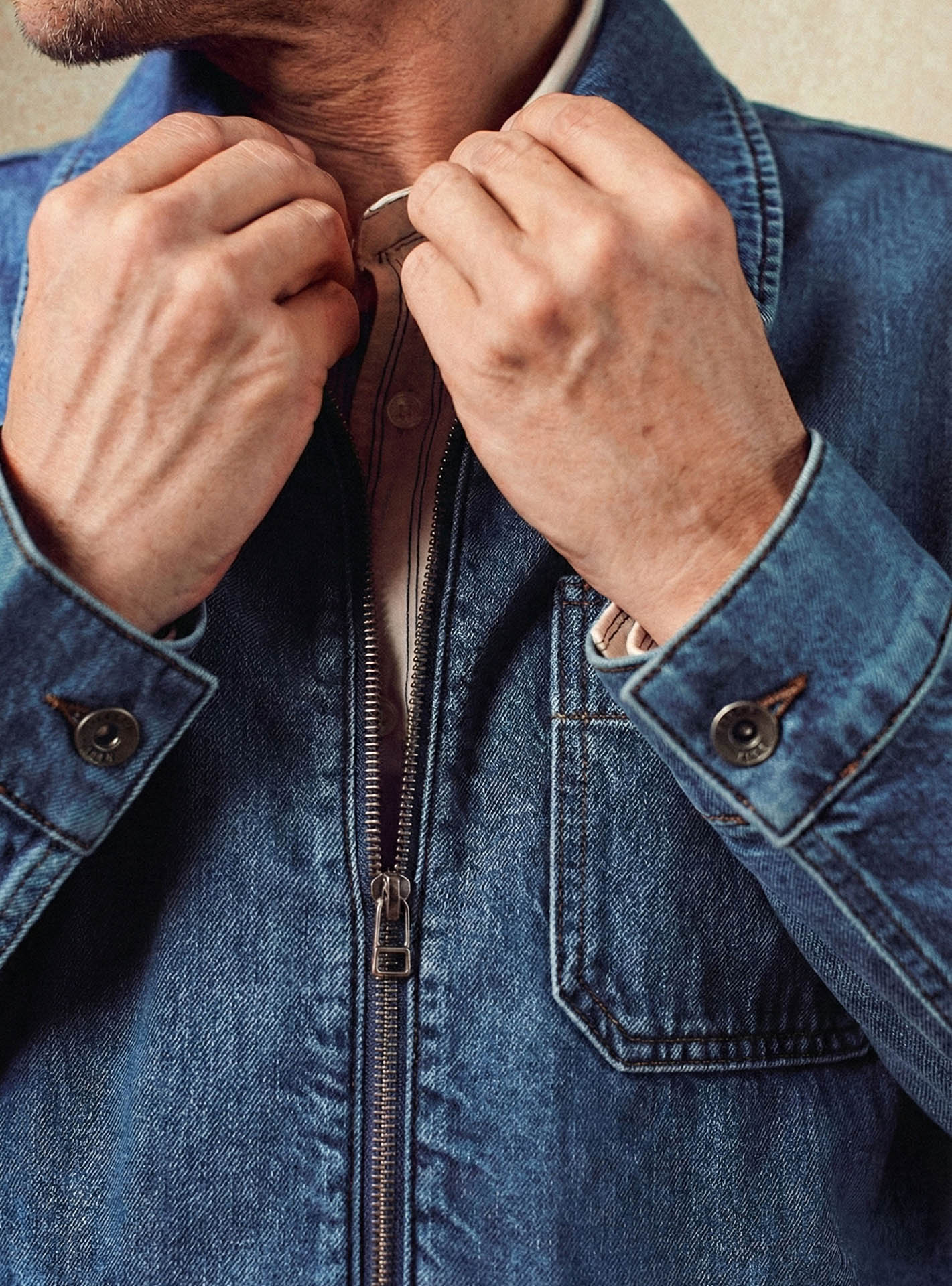 Blouson en coton Balibaris - Bruce Double Stone