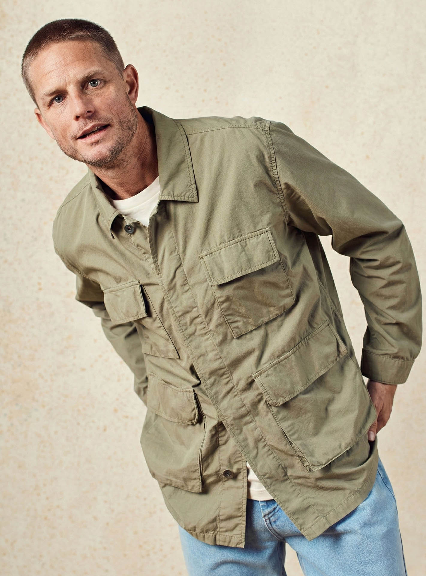 Blouson en coton Balibaris - Garry Bitume - Plan taille