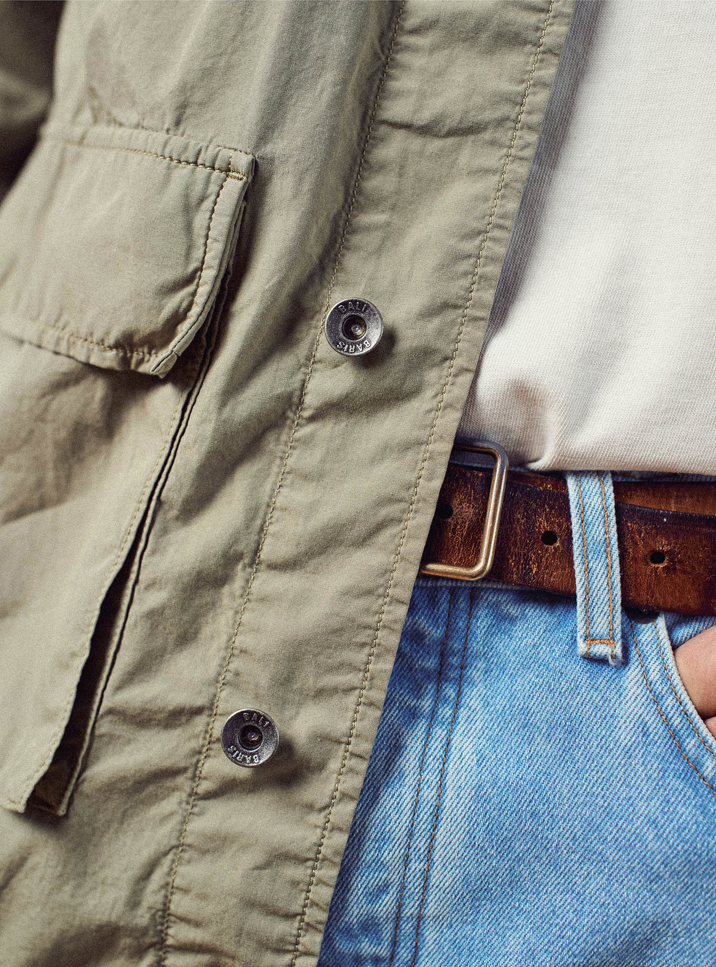 Blouson en coton Balibaris - Garry Bitume