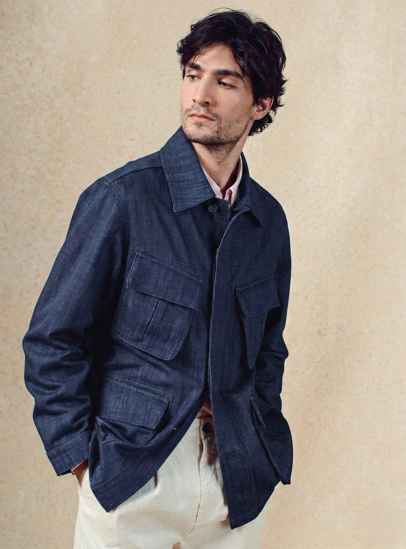 Blouson Aliocha Indigo-1