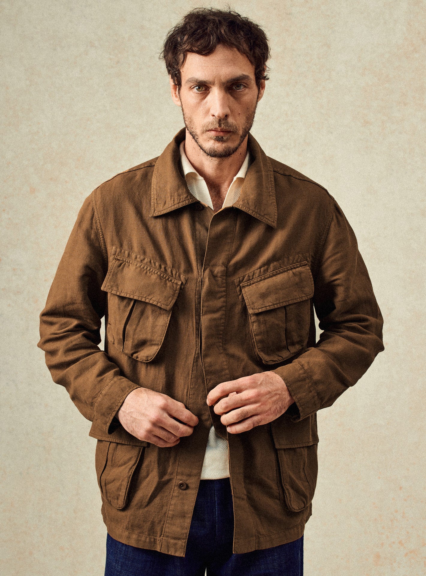 Blouson Balibaris - Aliocha Brun - Plan taille