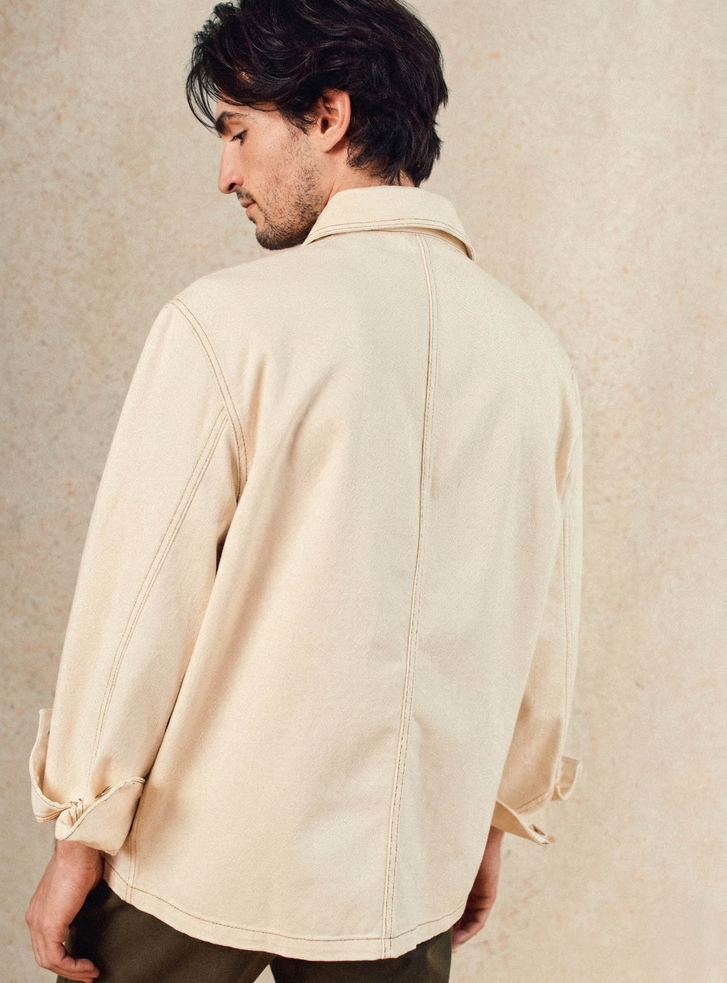 Blouson Mel Ecru-3