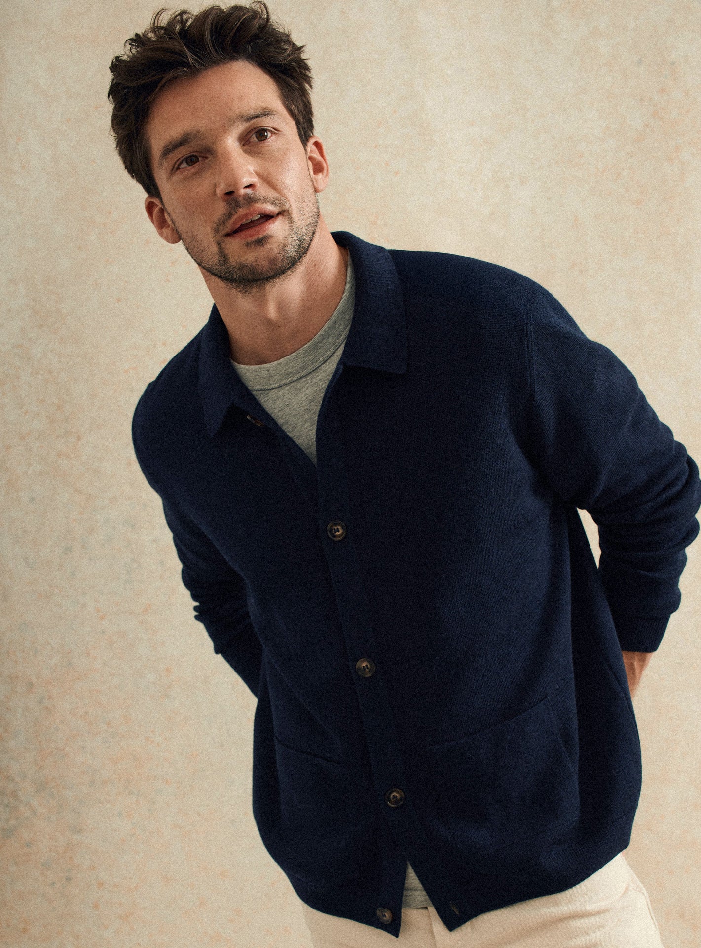 Cardigan Nolan Navy-1
