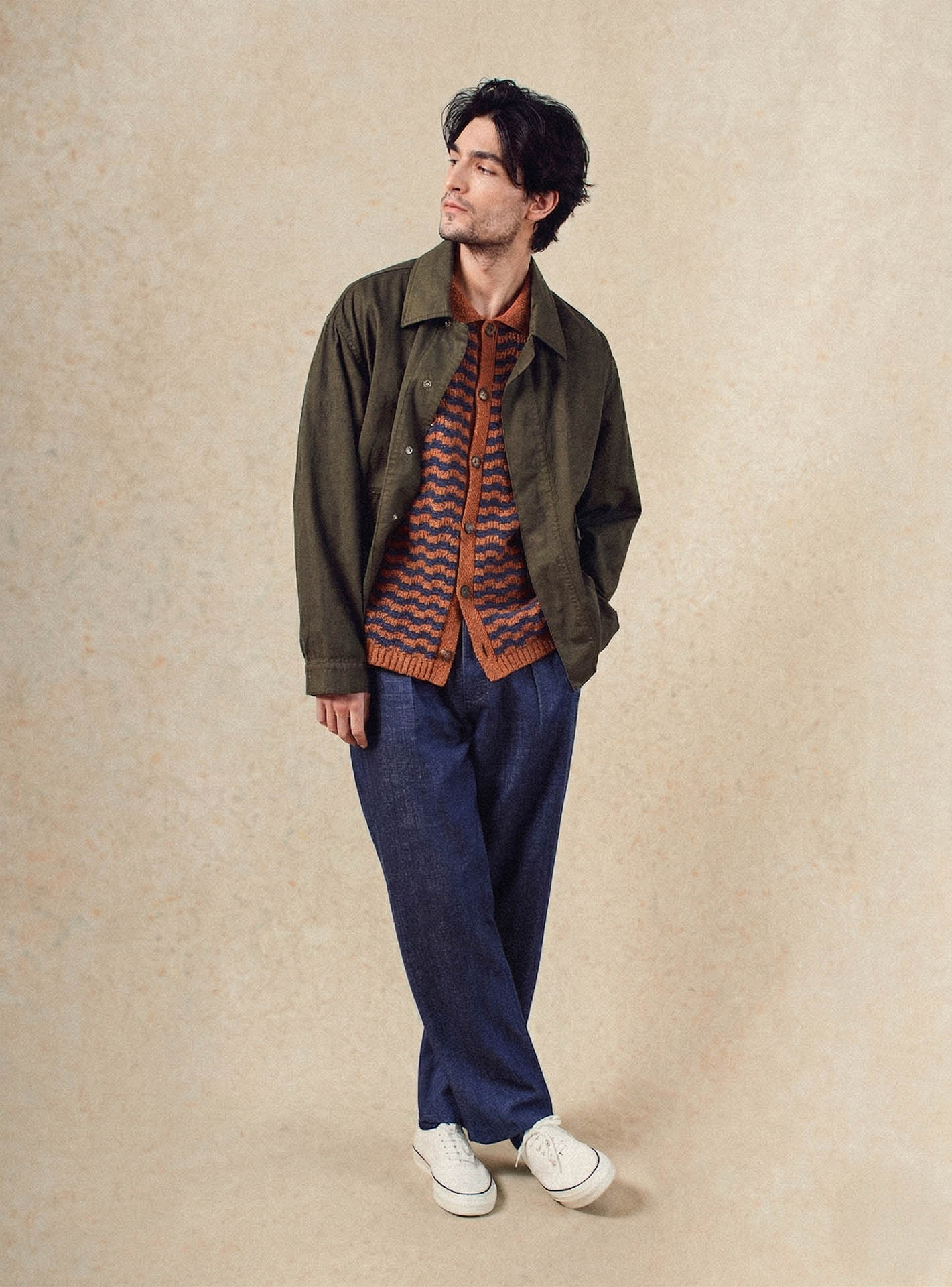 Cardigan navy Balibaris - Howard