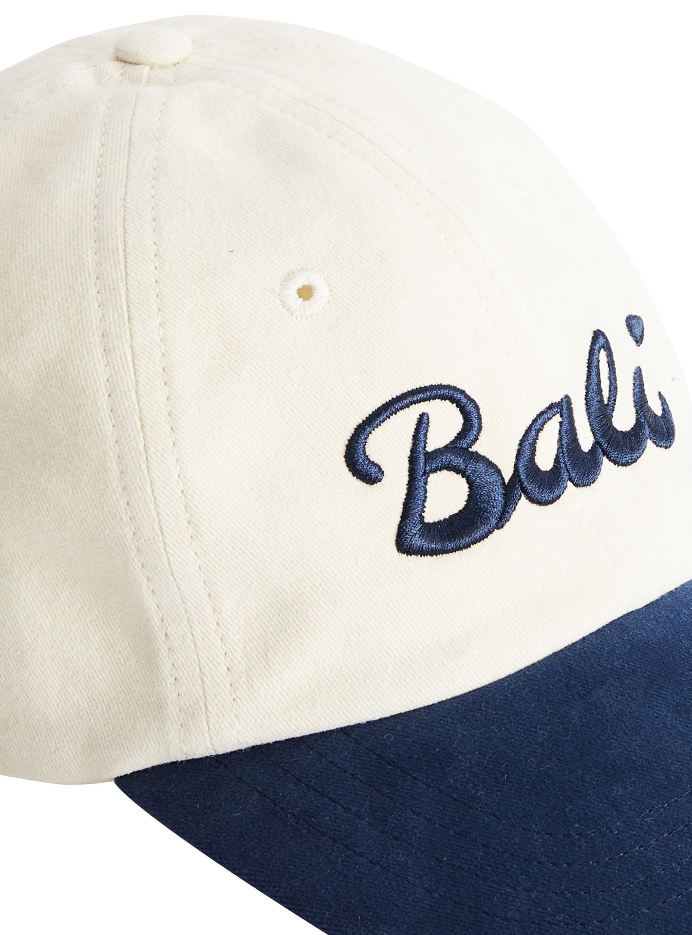 Casquette navy en coton Balibaris - Jude