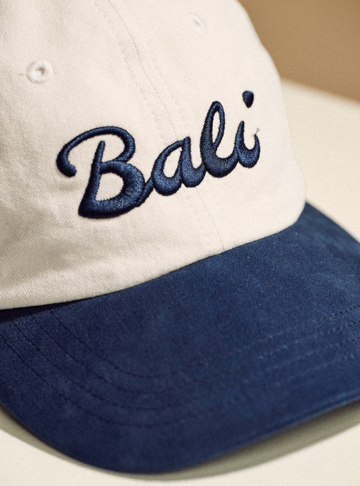 Casquette navy en coton Balibaris - Jude