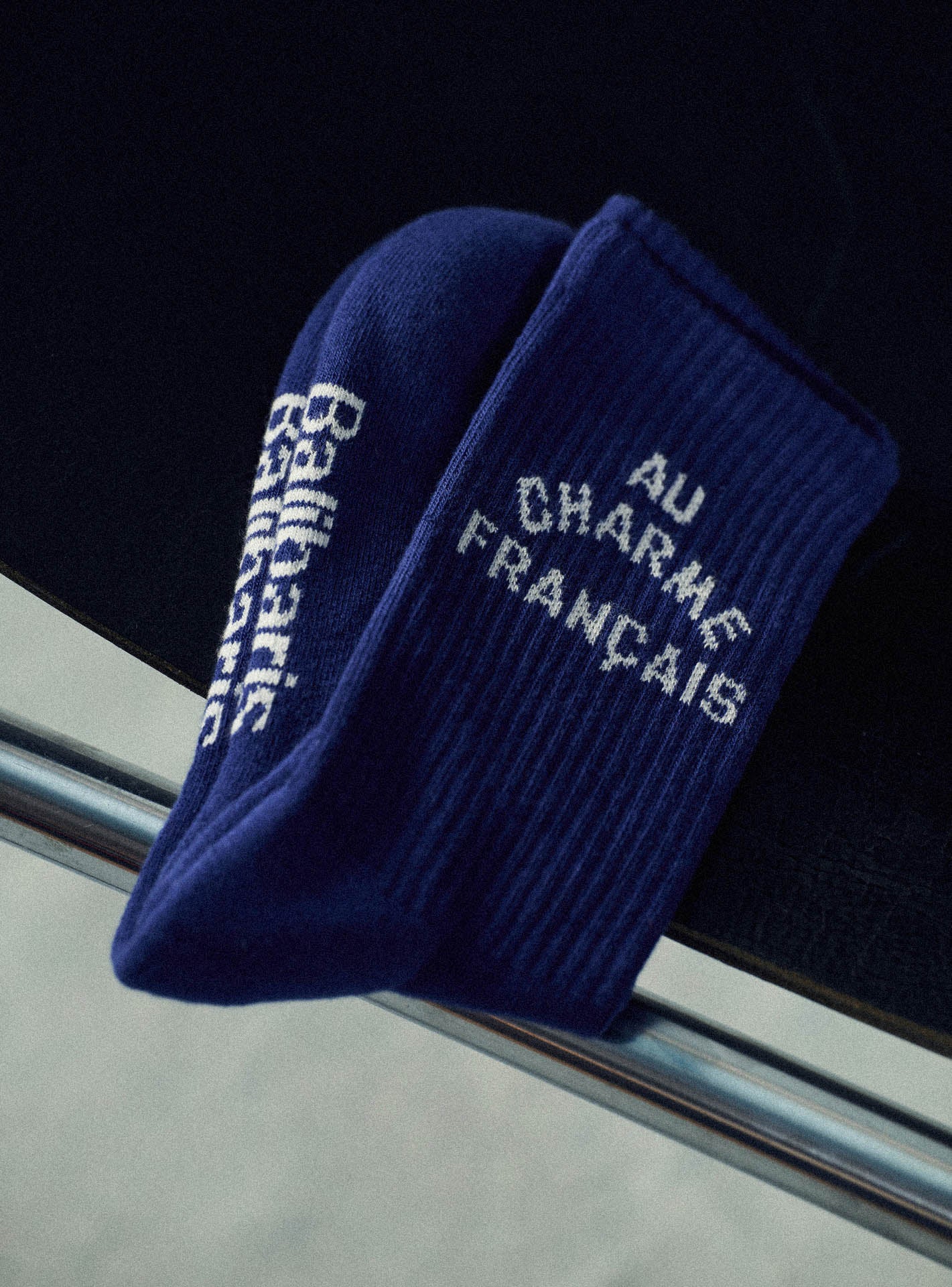 Chaussettes Berny Outremer-1