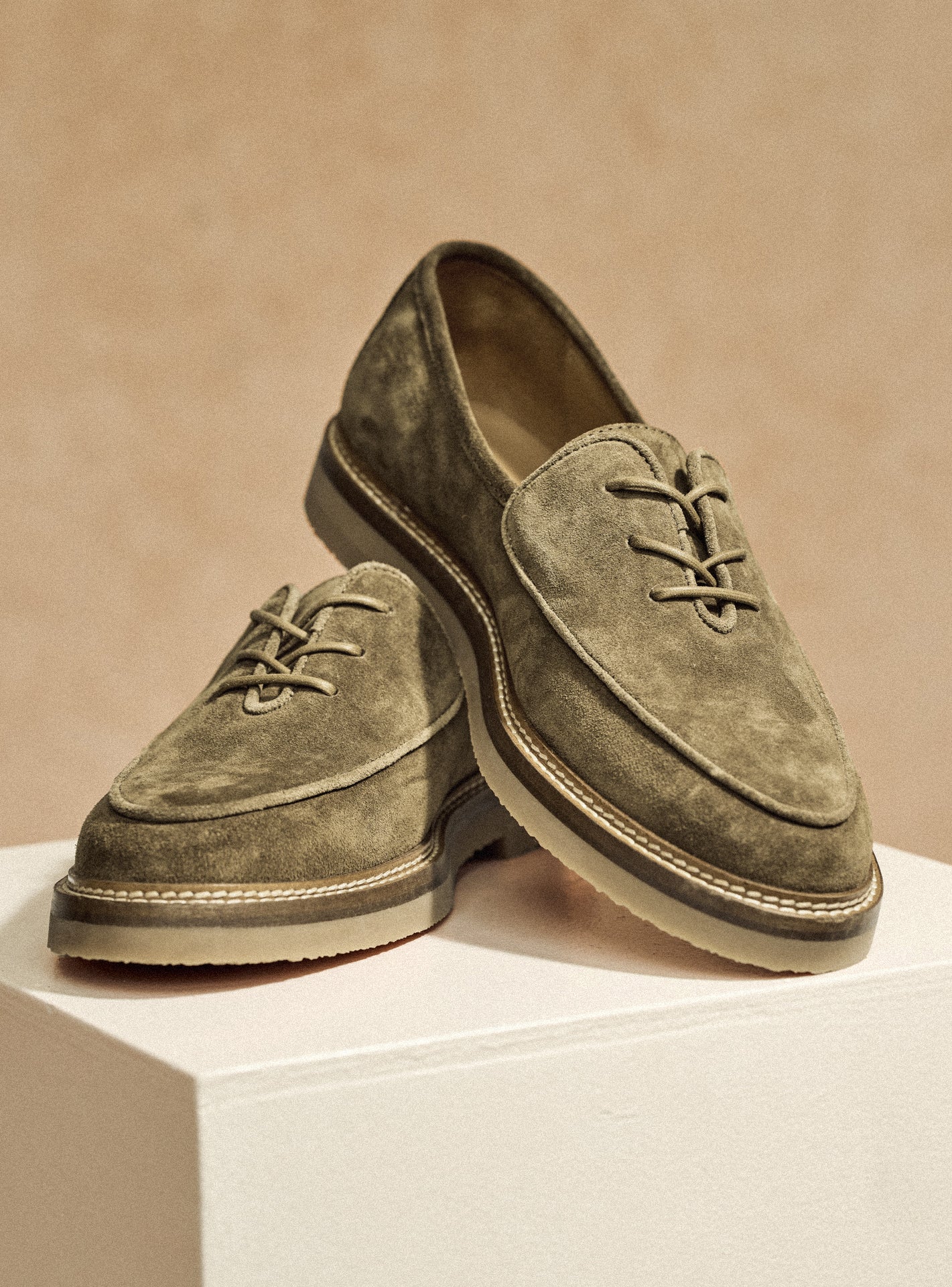 Derbies Olivier Beige-1