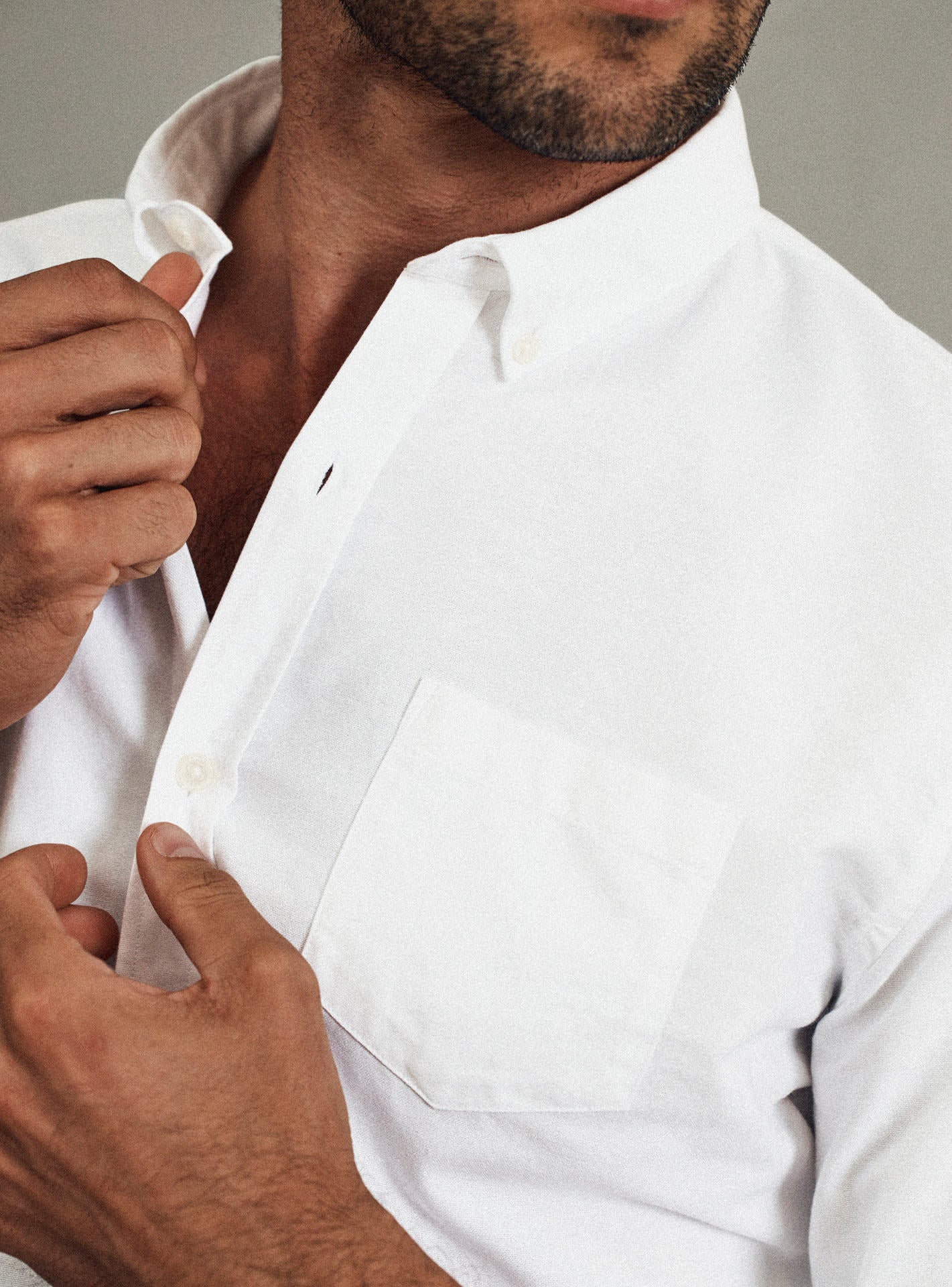 Chemise blanc en coton Balibaris - Tribeca