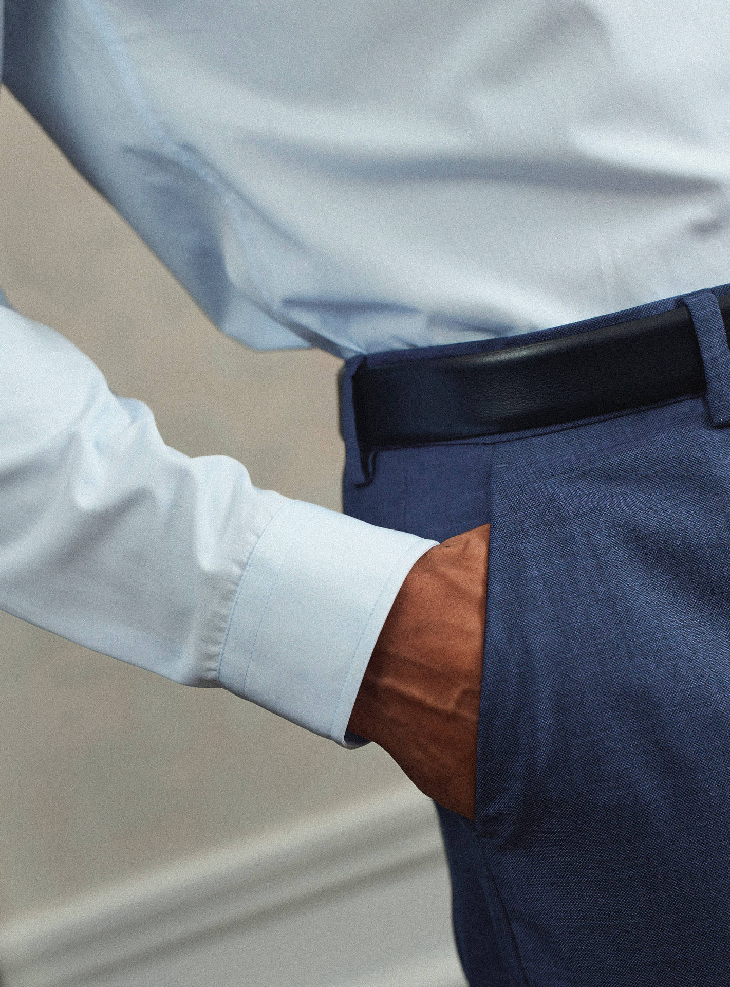 Chemise bleu en coton Balibaris - Jay
