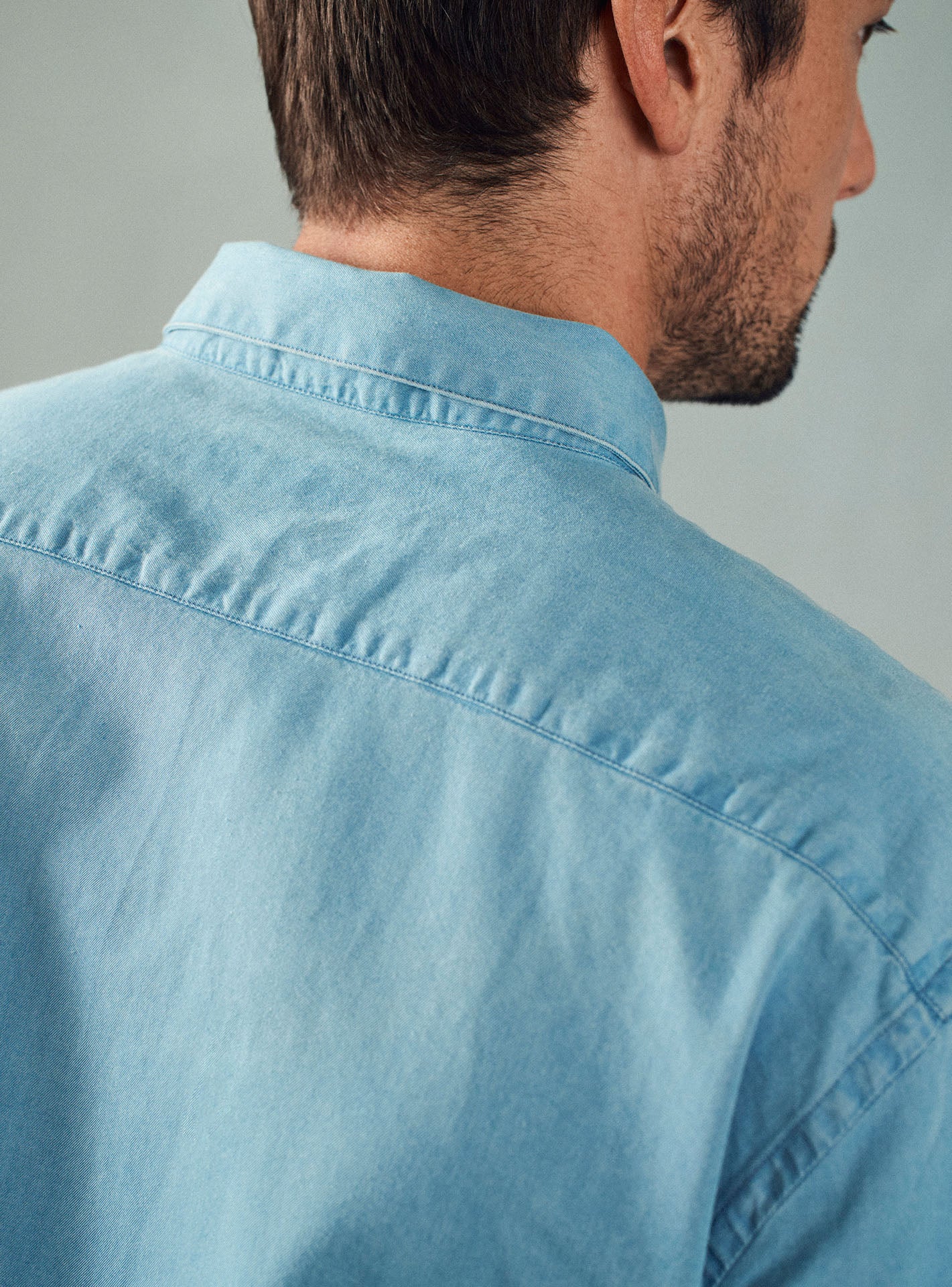 Chemise College Denim