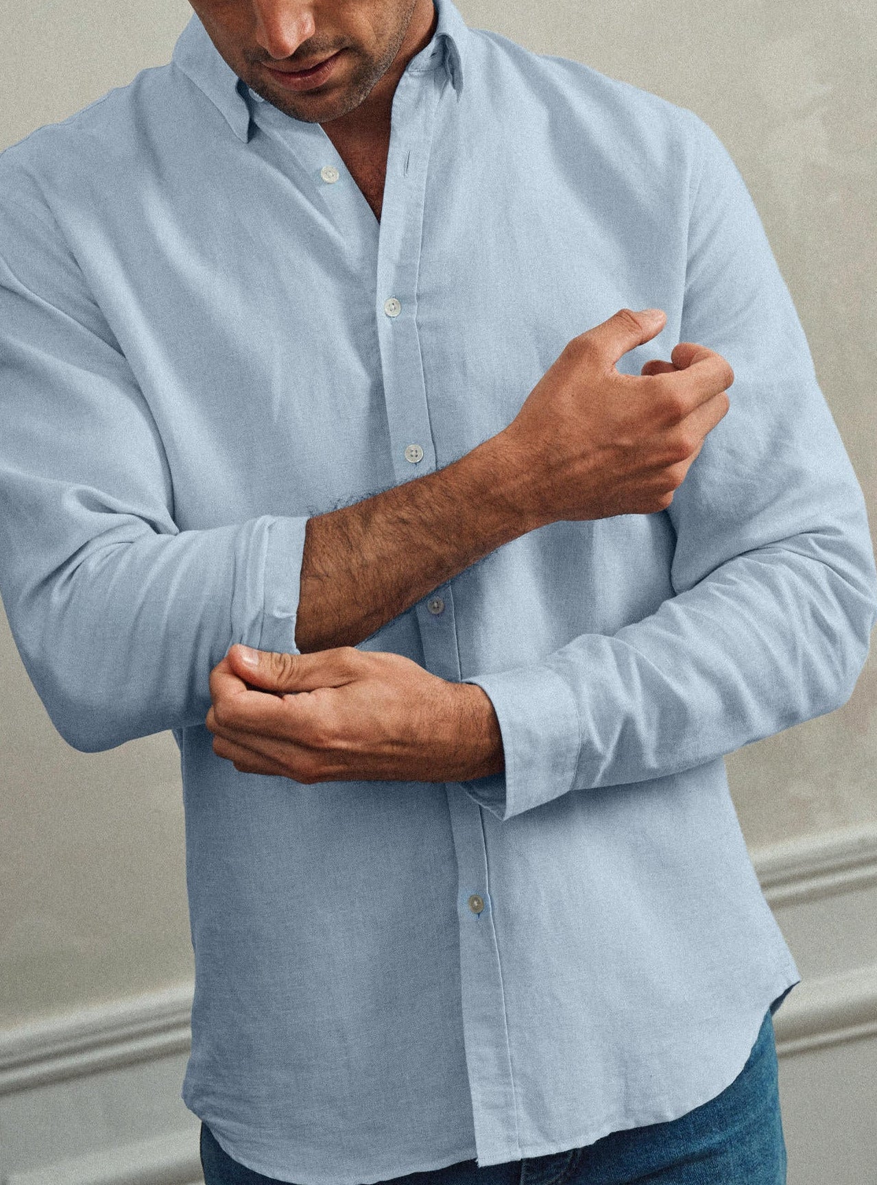 Chemise Mercer Bleu Acier-2