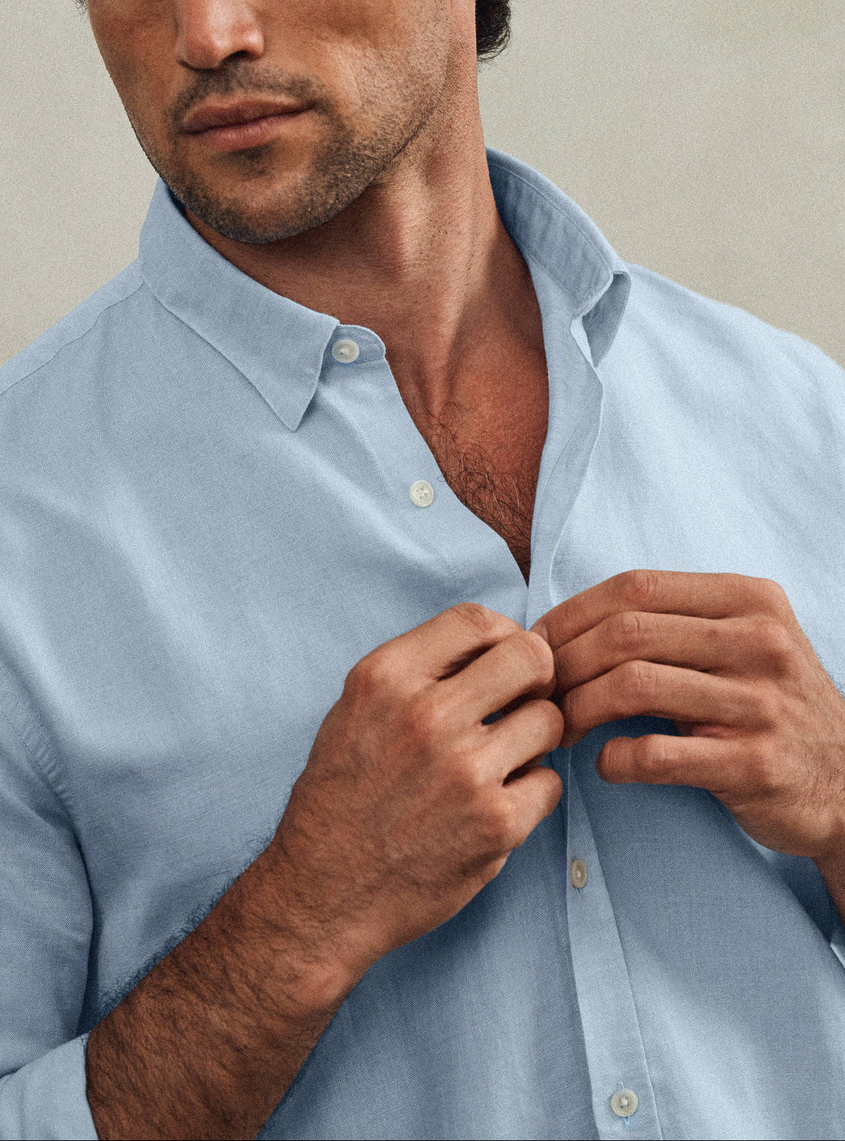Chemise bleu Balibaris - Mercer