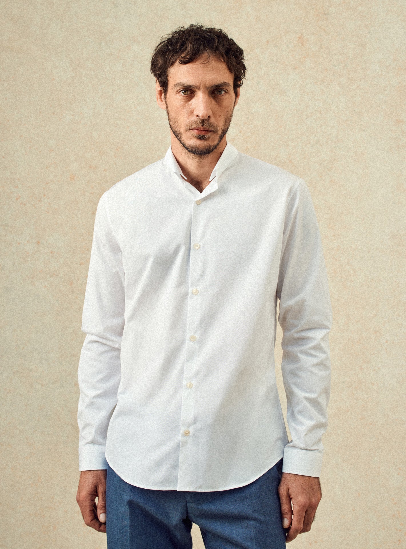 Chemise en coton Balibaris - Jill White - Plan taille