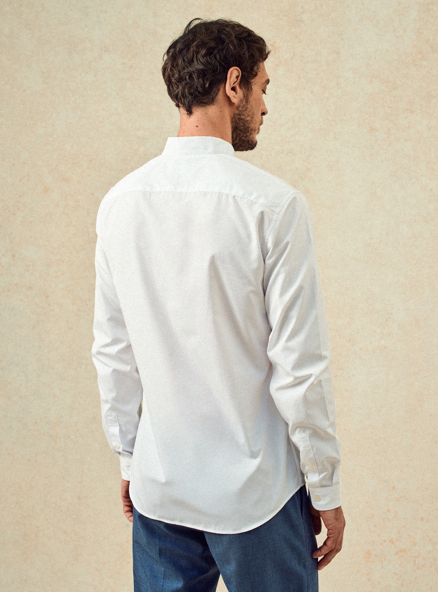 Chemise en coton Balibaris - Jill White - Plan taille