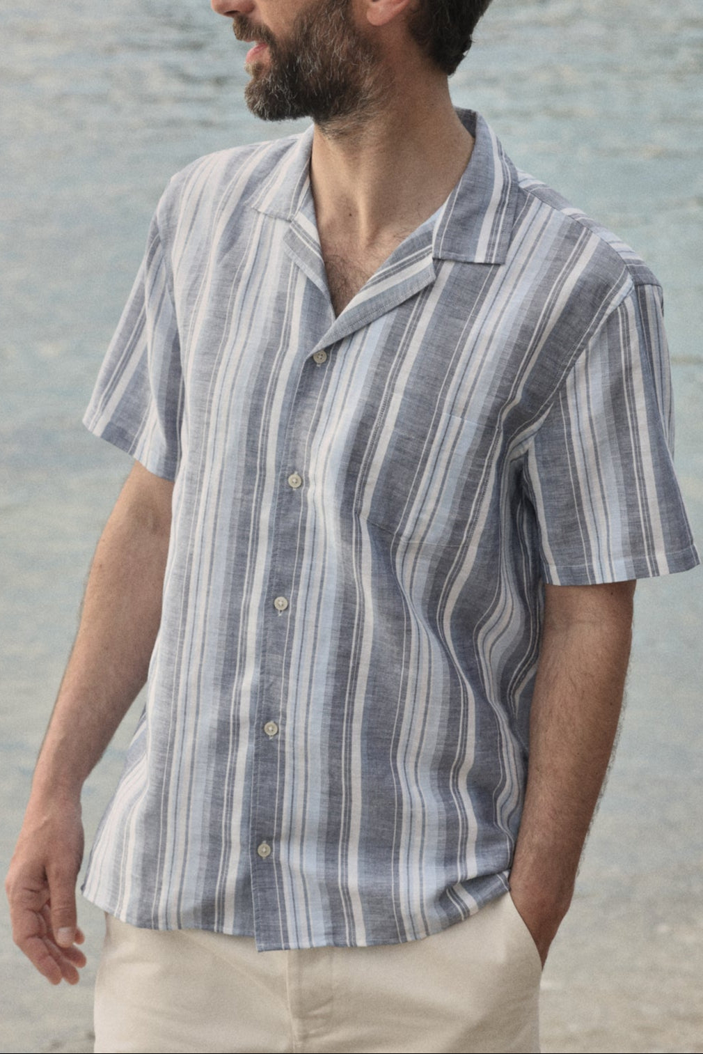 Chemise Harlem Celeste-1