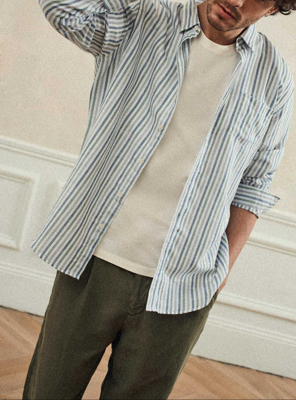 Chemise Soho Menthe Cobalt-1
