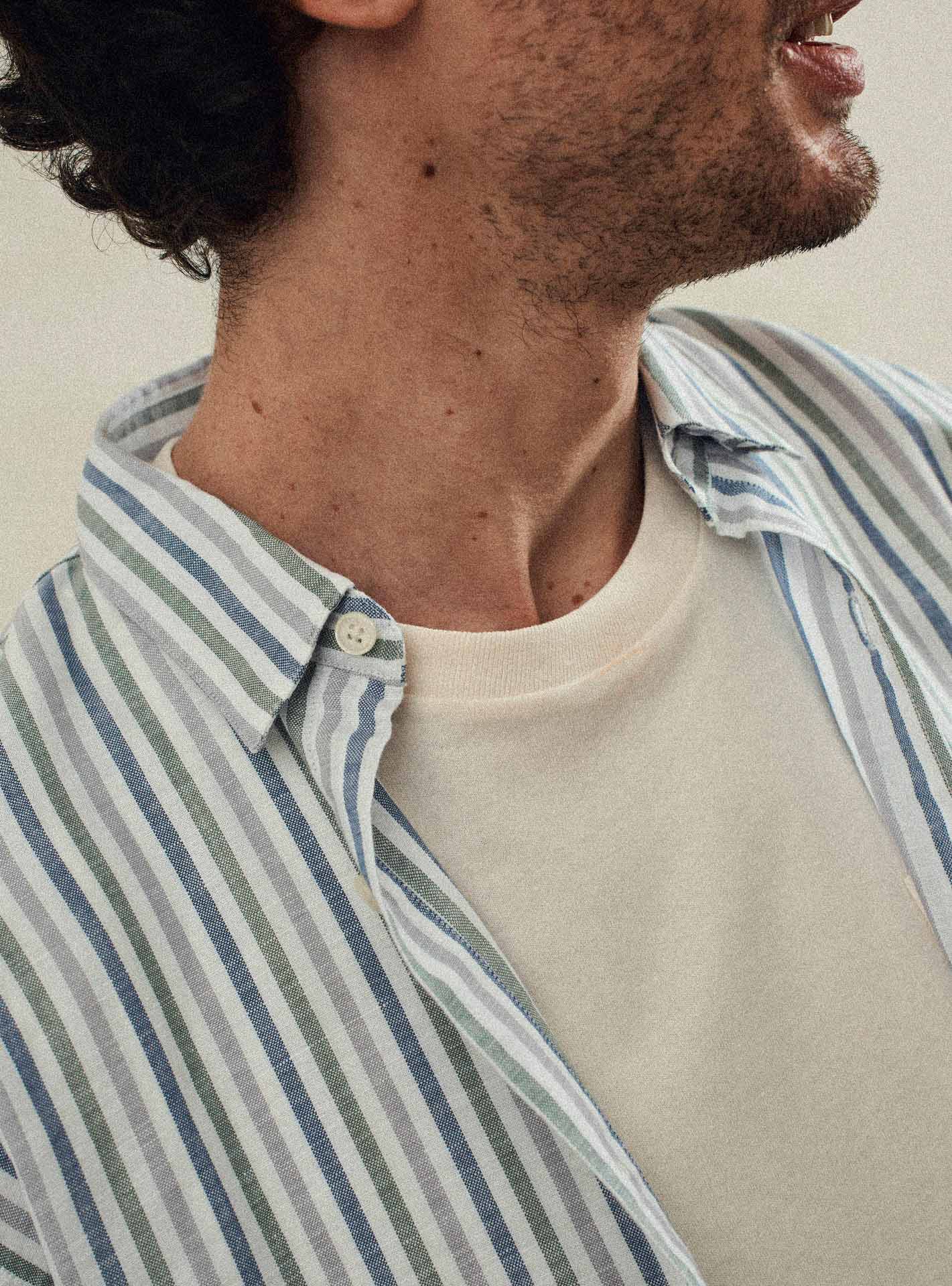 Chemise Soho Menthe Cobalt-4