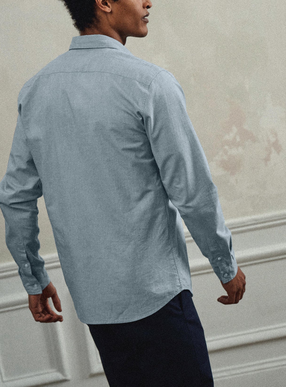 Chemise College Chambray-4