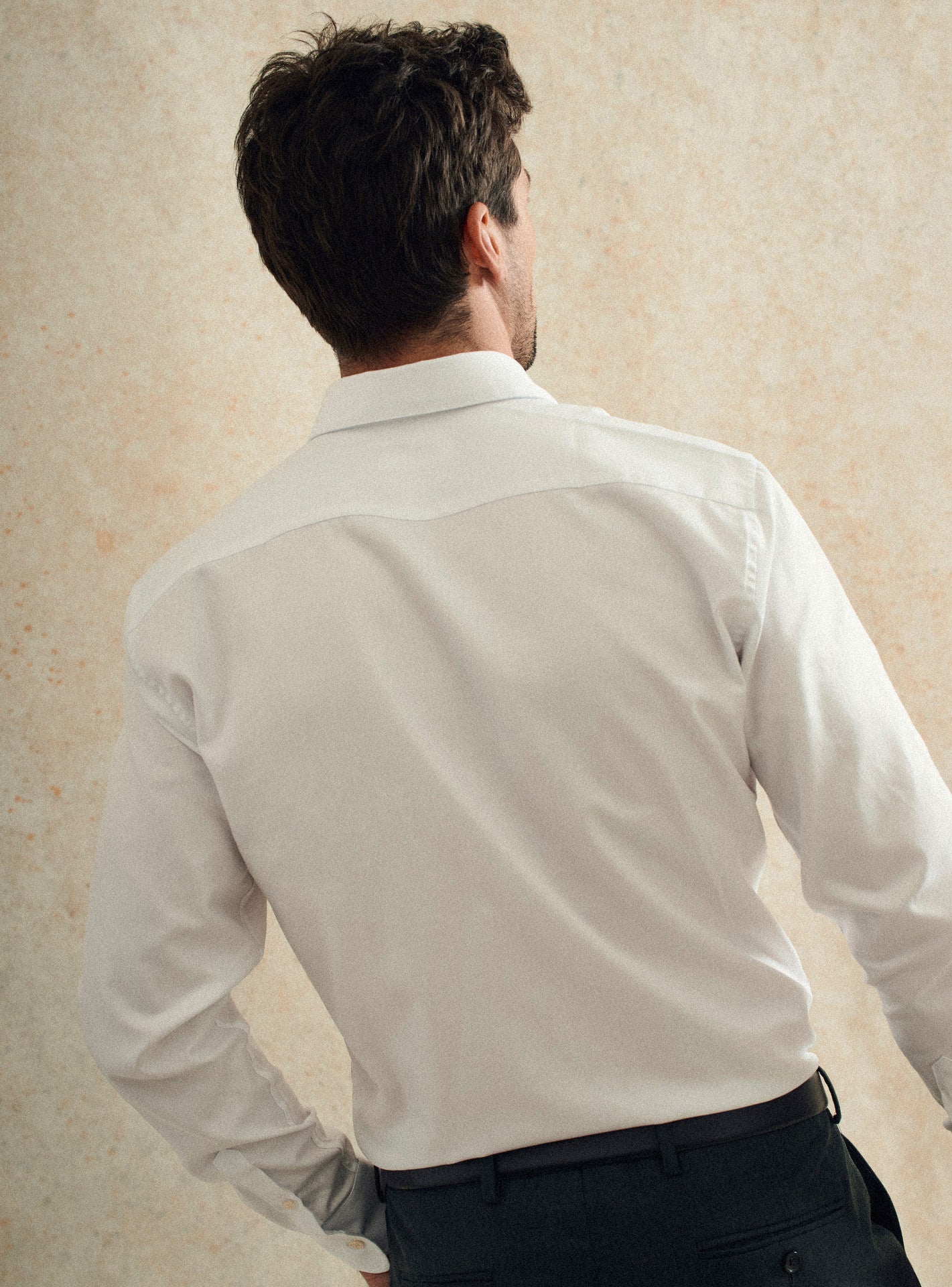 Chemise en coton Balibaris - Jake White - Plan taille