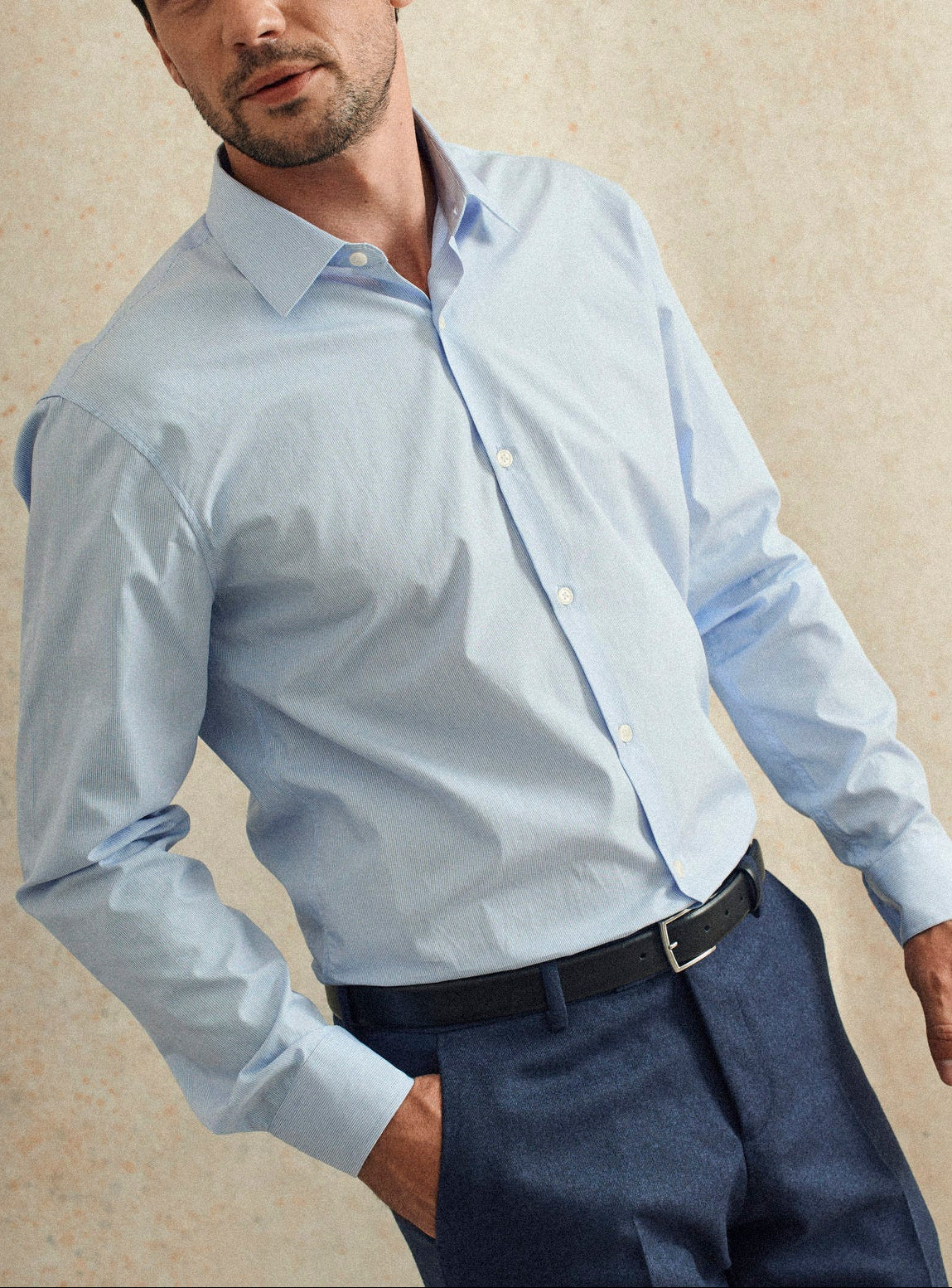 Jake Blue/White Shirt