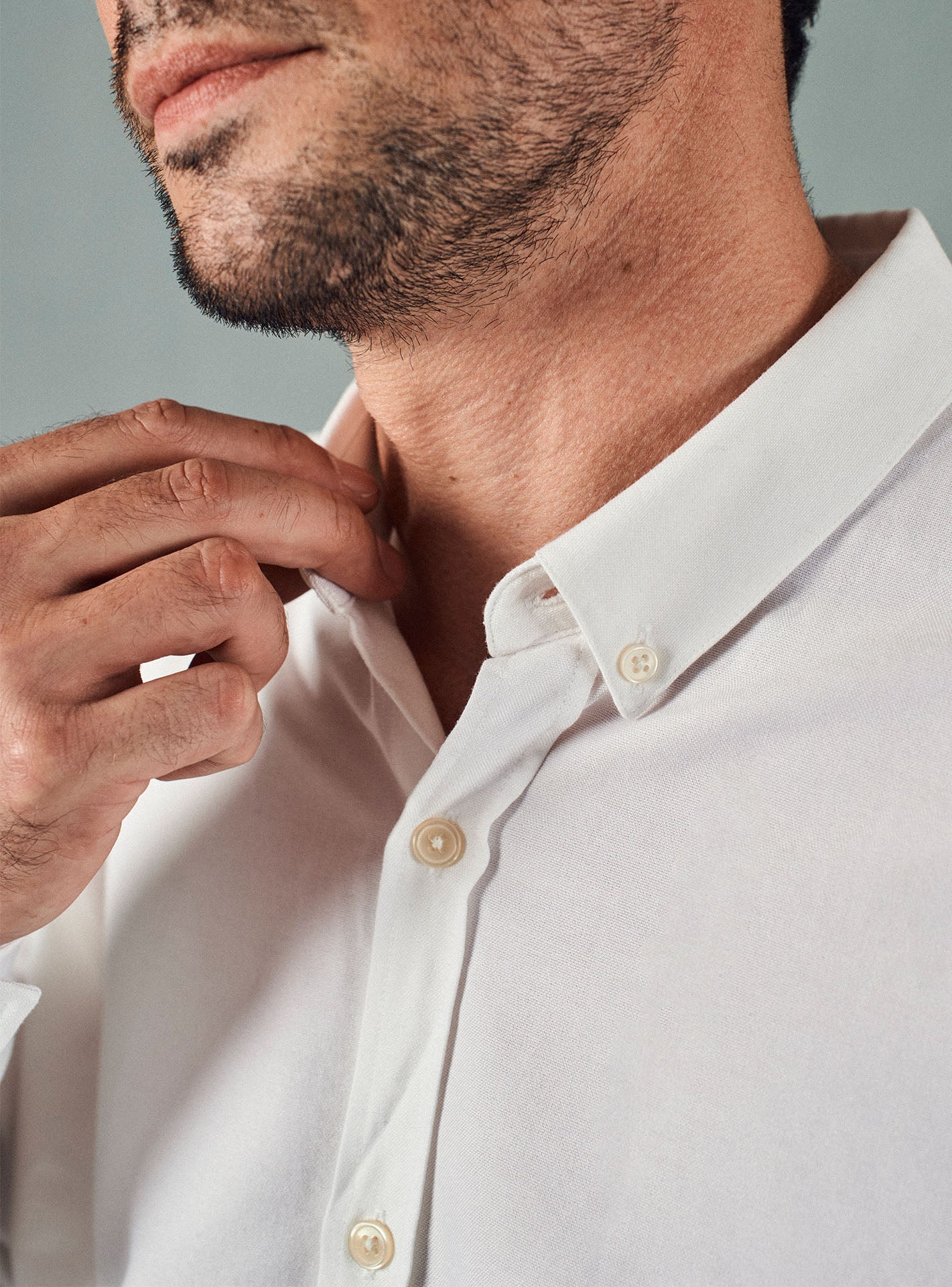 Chemise College White-2