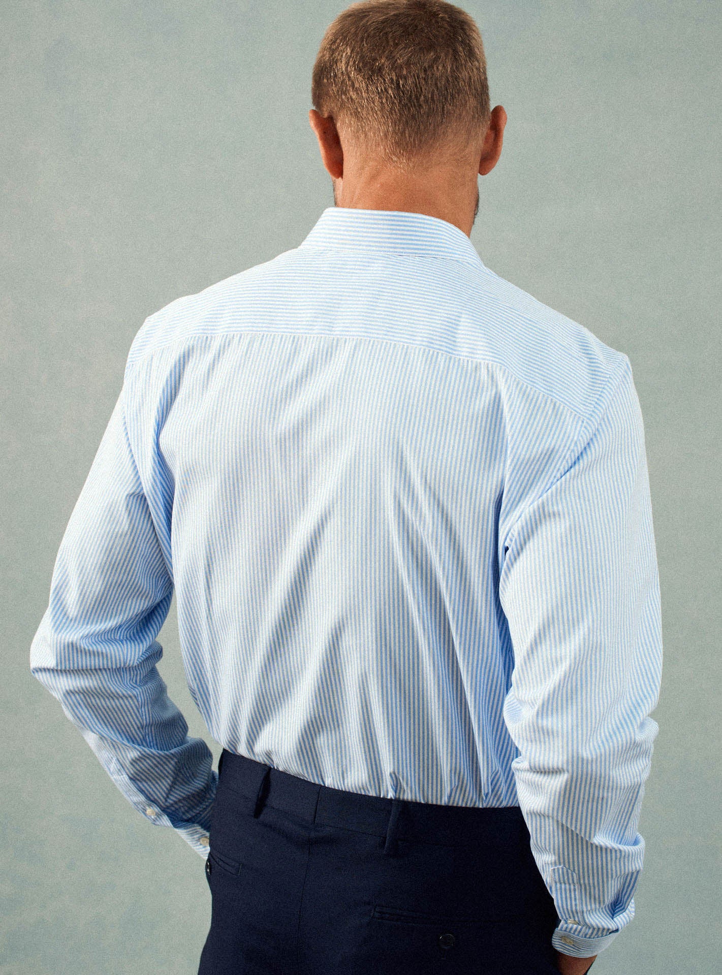 Chemise cloud en coton Balibaris - Jake White/ - Plan taille