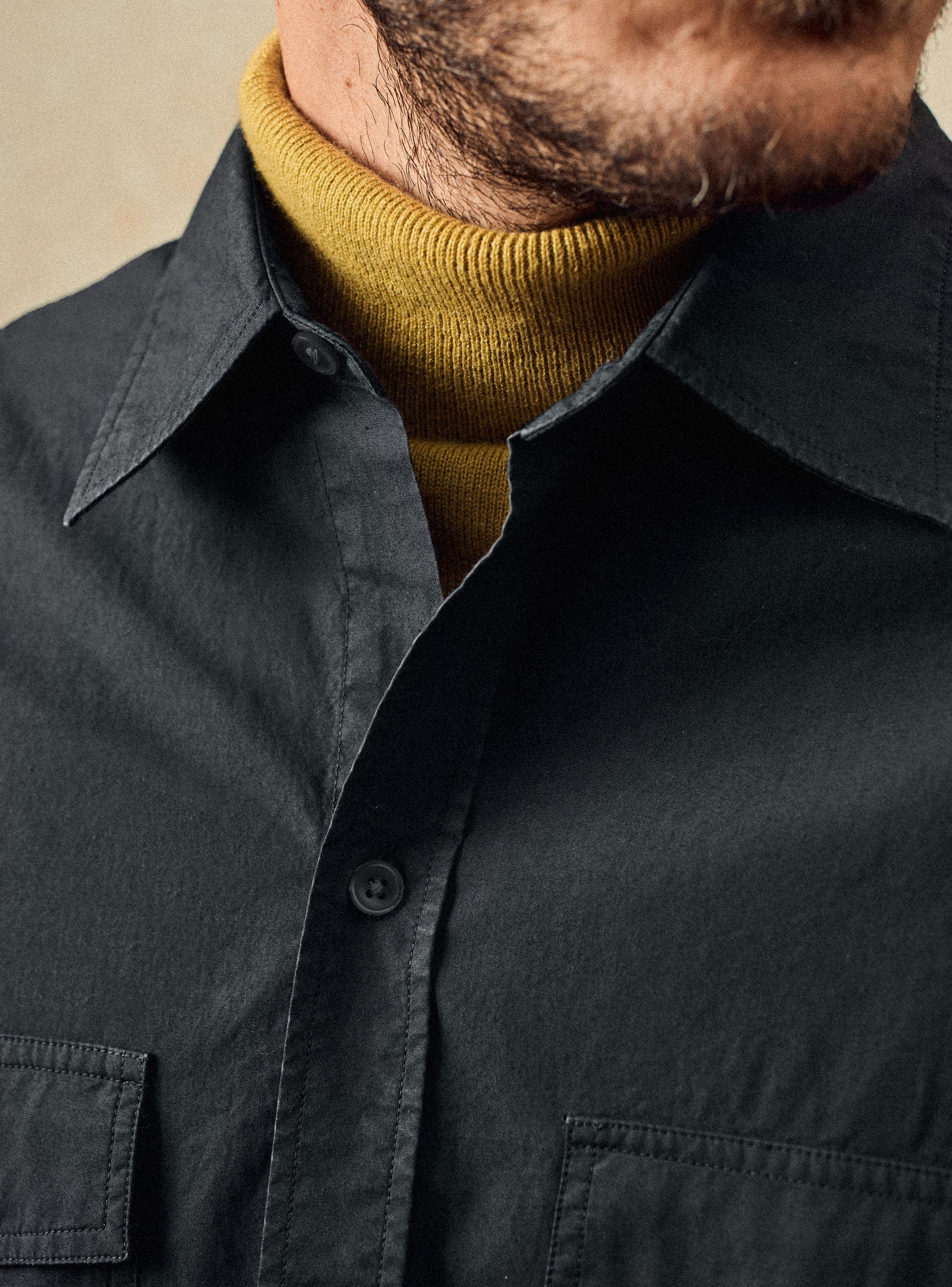 Chemise anthracite en coton Balibaris - Robert