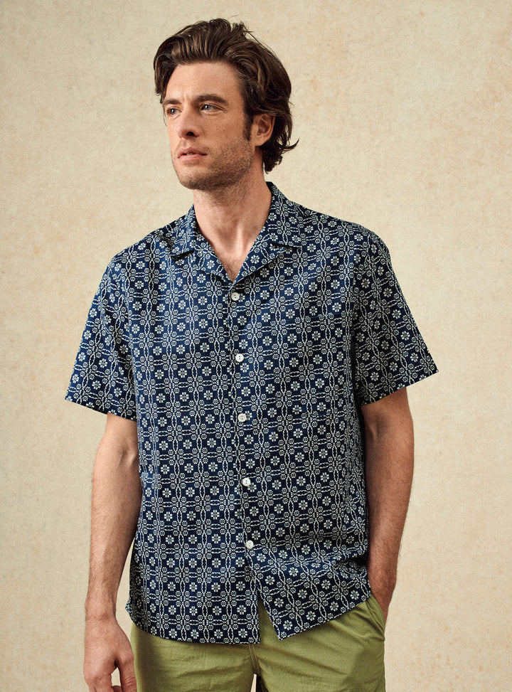 Chemise Harry Océan/Ecru
