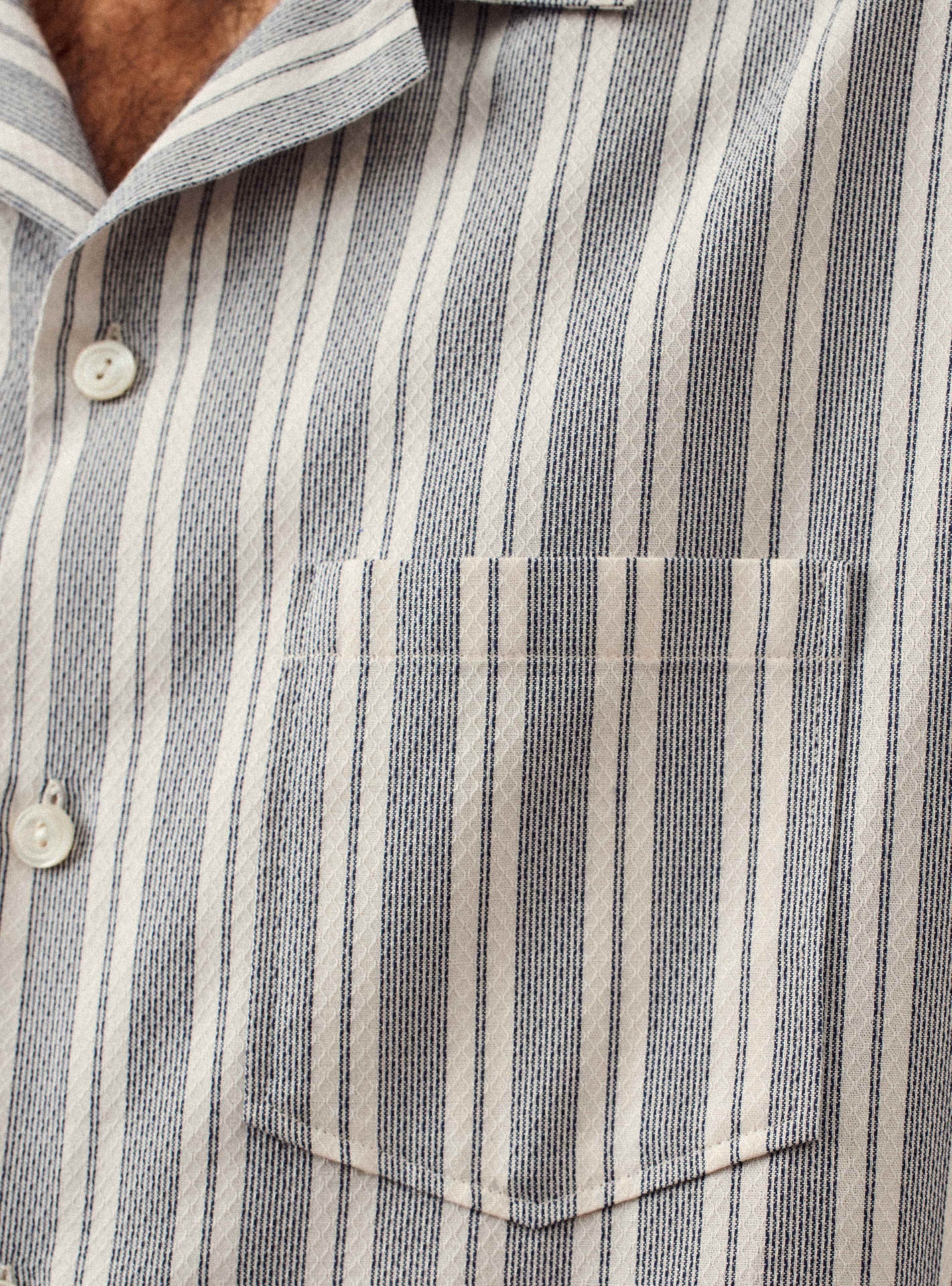 Chemise ecru en coton Balibaris - Harry
