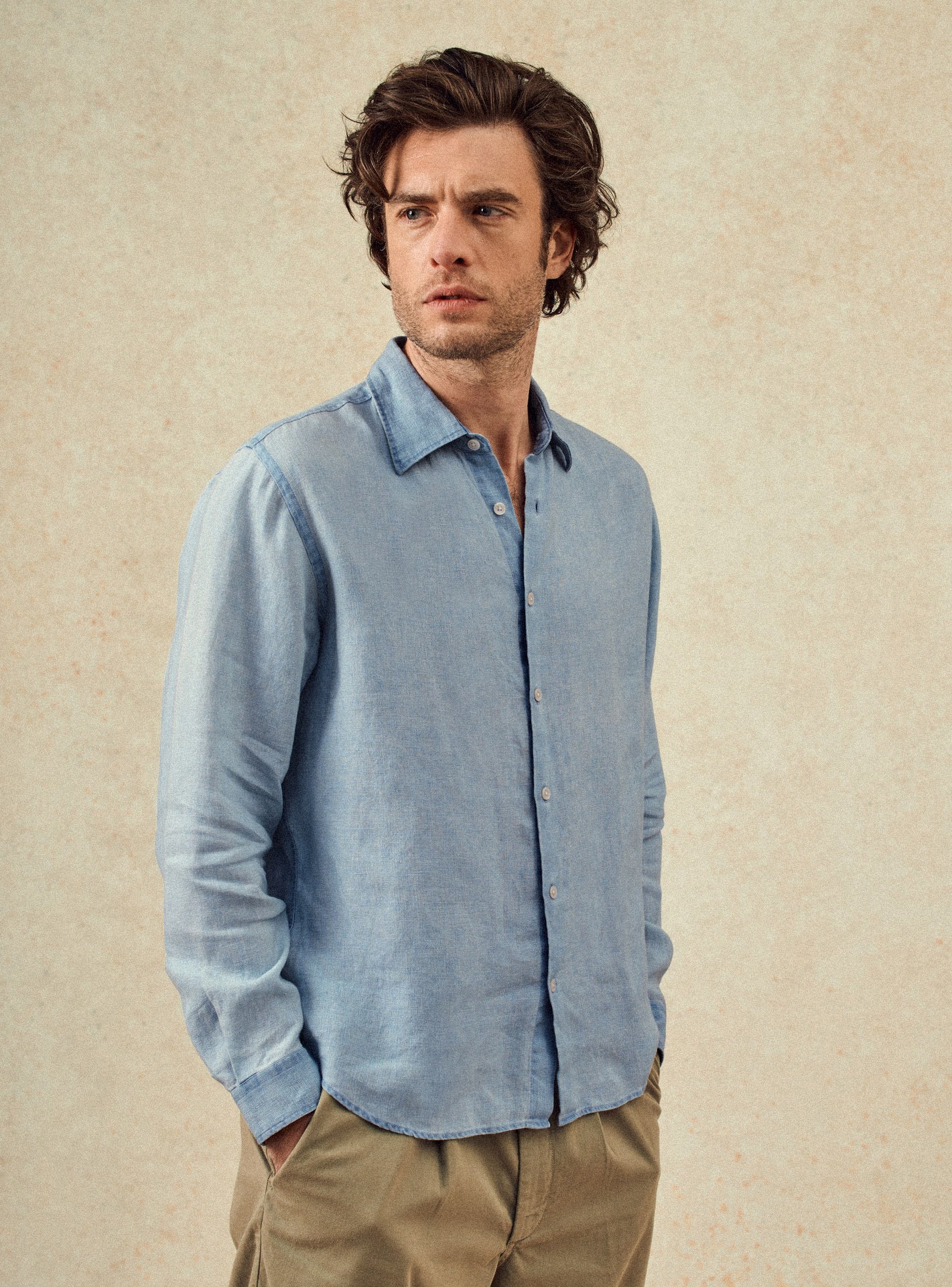 Chemise en lin Balibaris - Ray Chambray