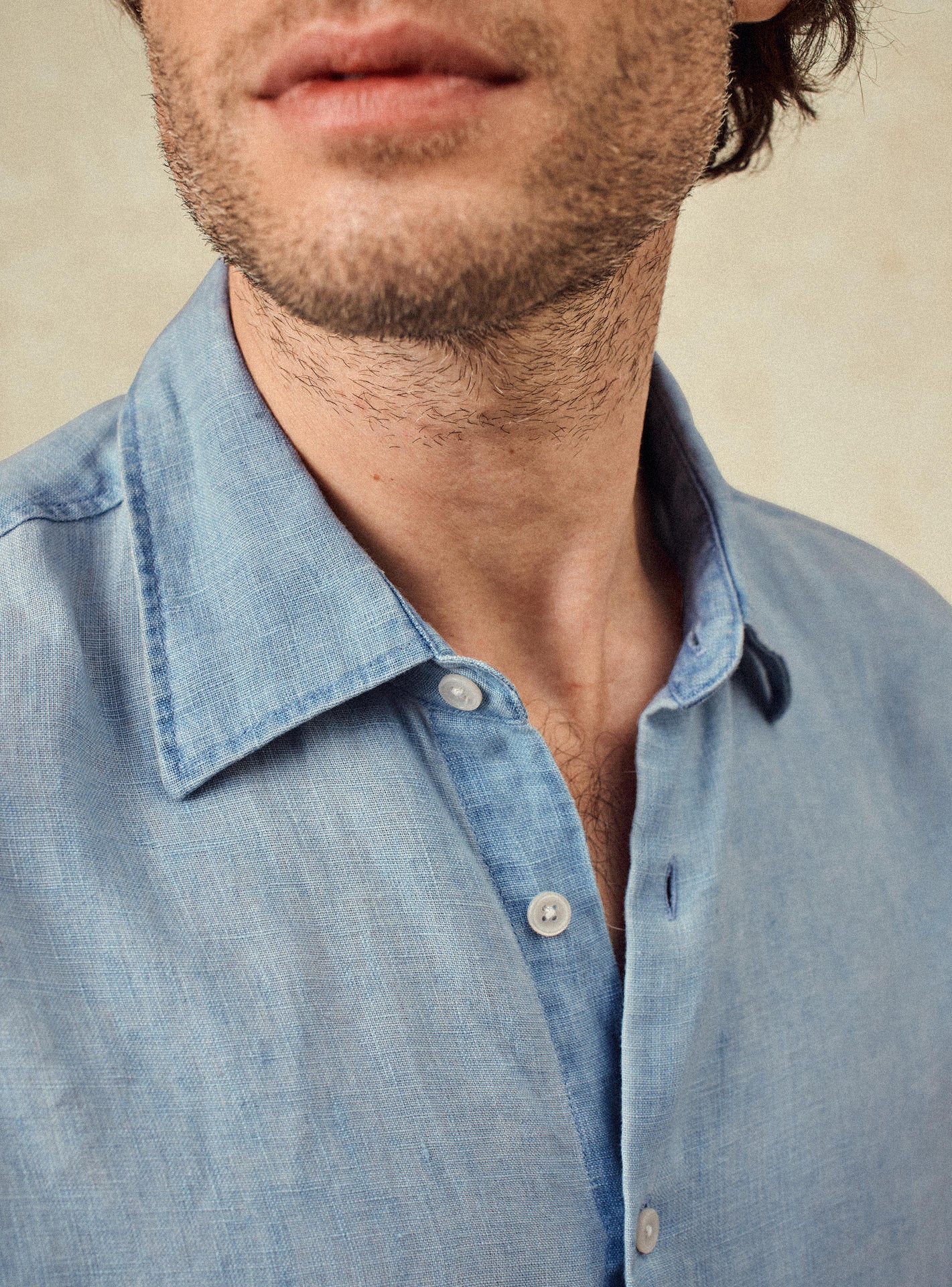 Chemise en lin Balibaris - Ray Chambray