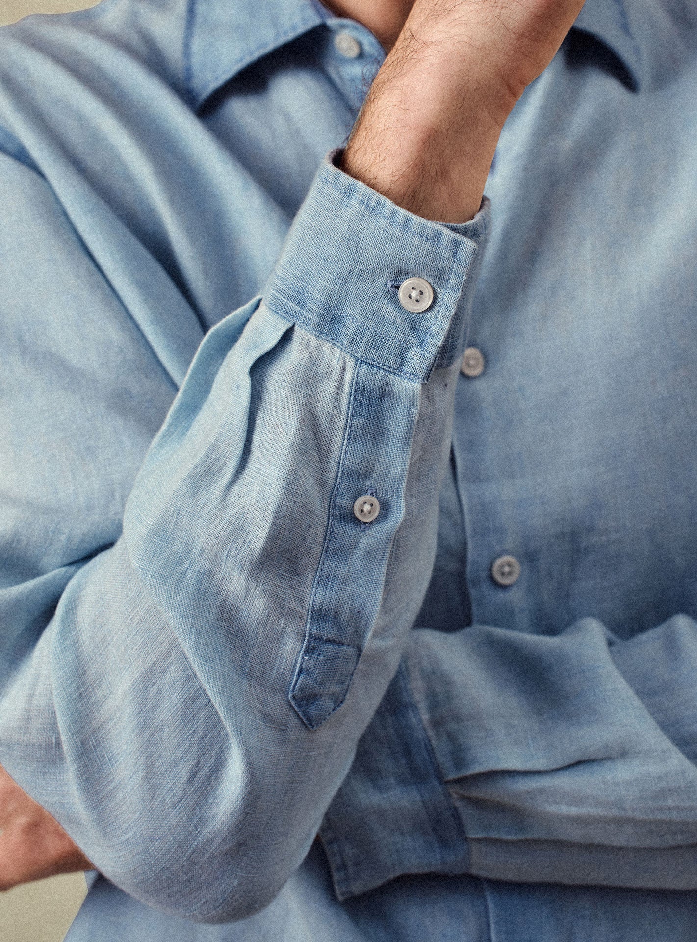 Chemise en lin Balibaris - Ray Chambray