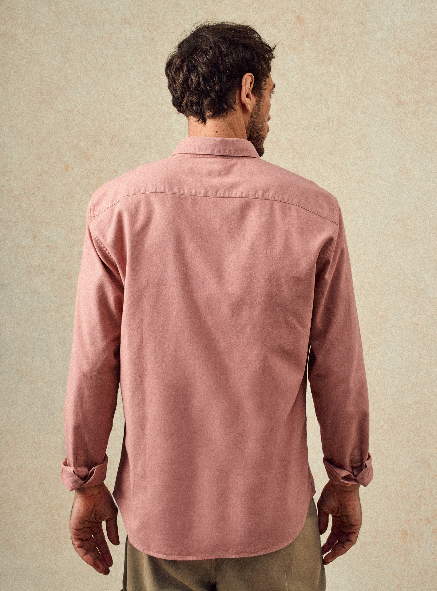 Chemise en coton Balibaris - College Rosette - Plan taille