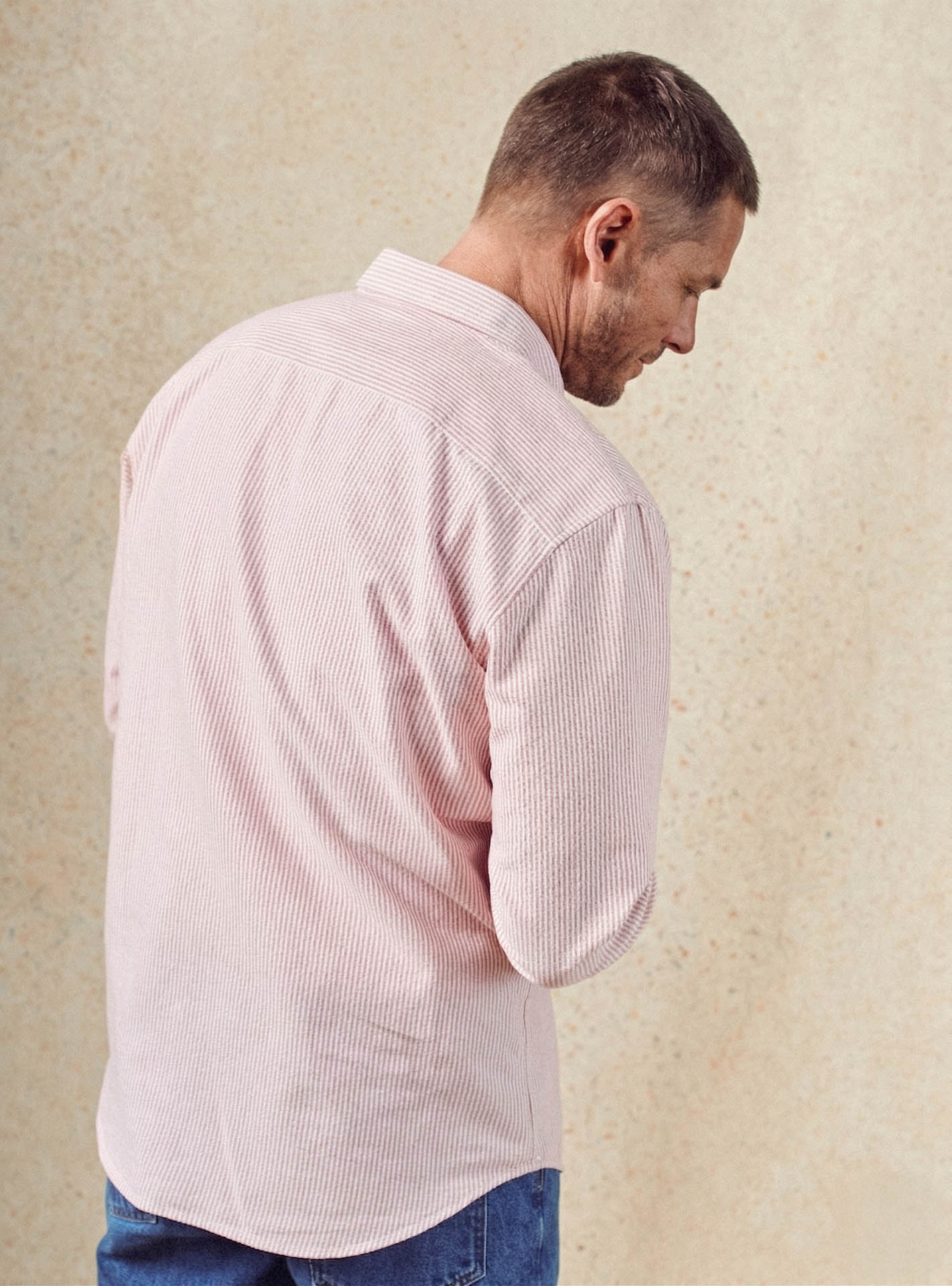 Chemise College Pumpkin/Ecru-5